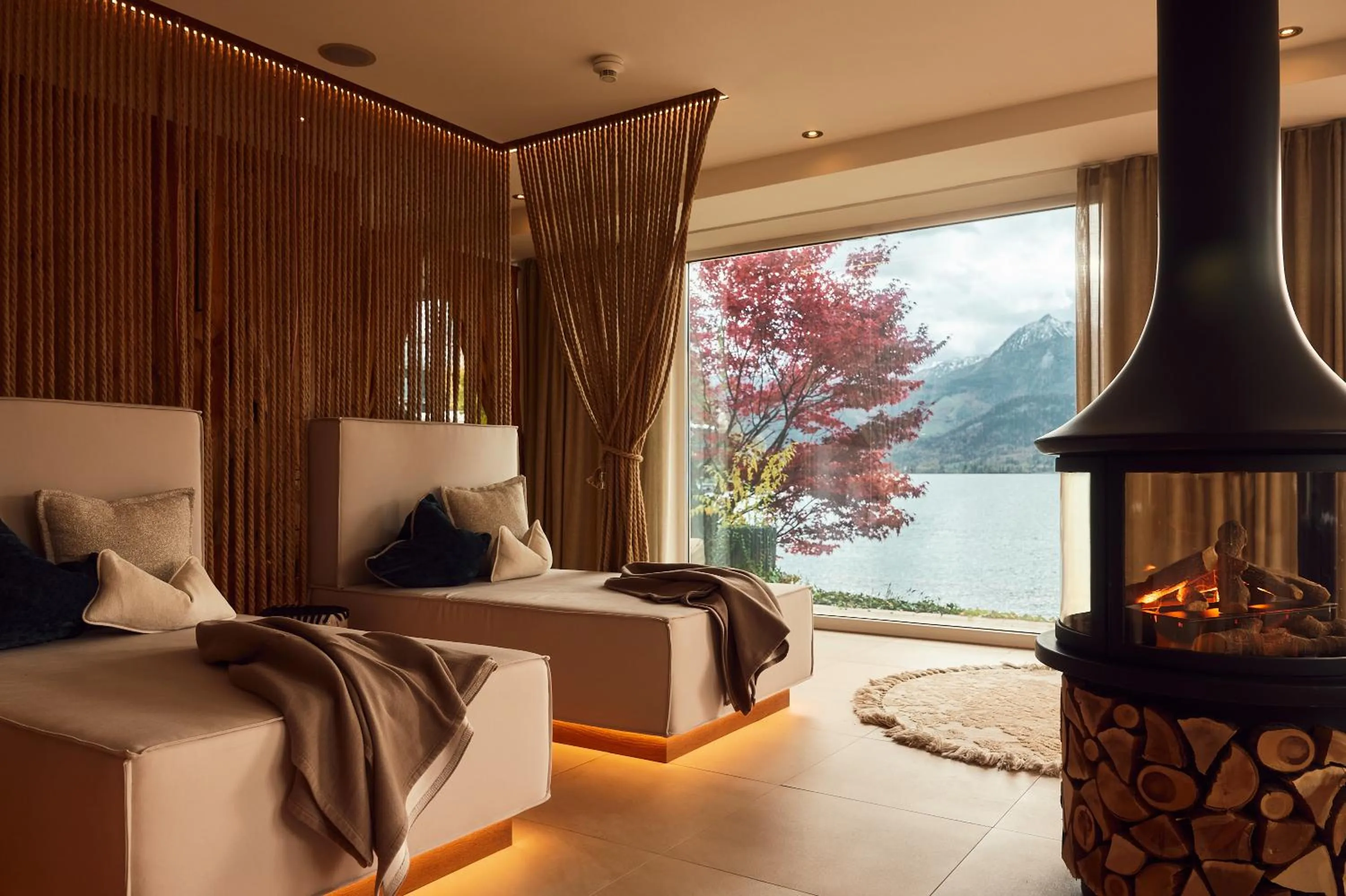 Spa and wellness centre/facilities in Hotel Seevilla Wolfgangsee