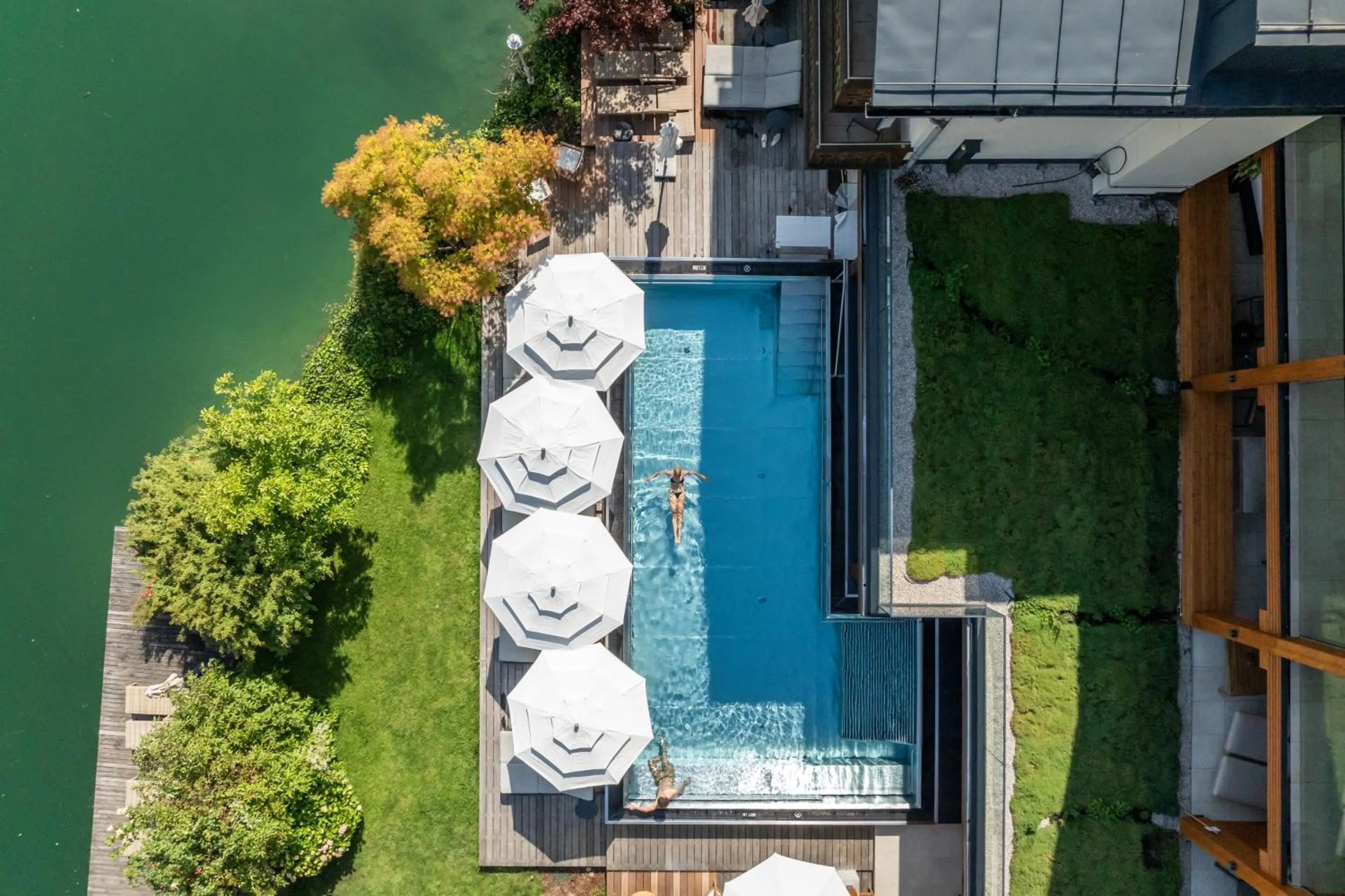 Property building in Hotel Seevilla Wolfgangsee