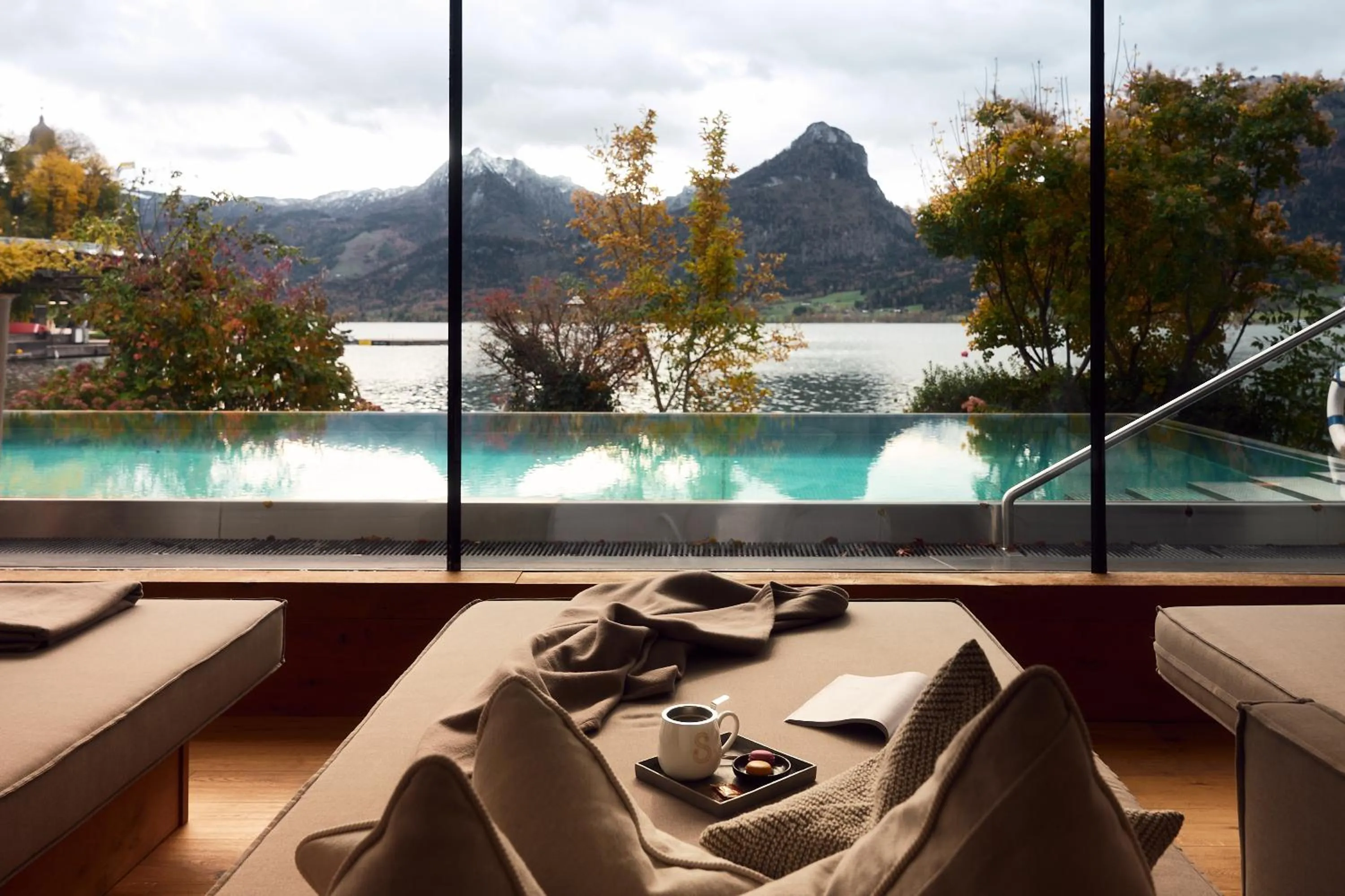 Spa and wellness centre/facilities in Hotel Seevilla Wolfgangsee