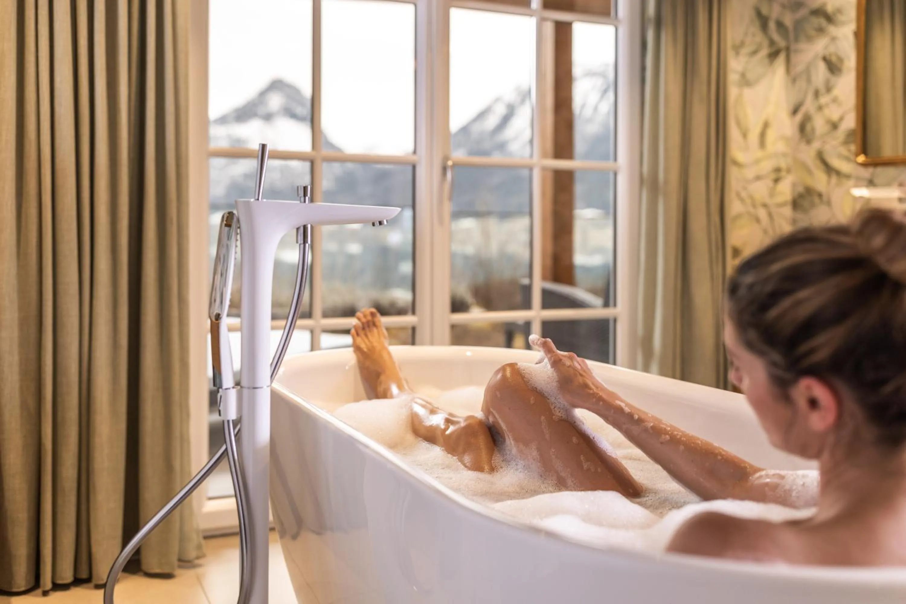 Junior Suite with Terrace in Hotel Seevilla Wolfgangsee