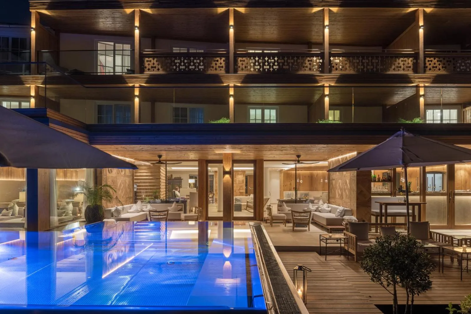 Property building in Hotel Seevilla Wolfgangsee