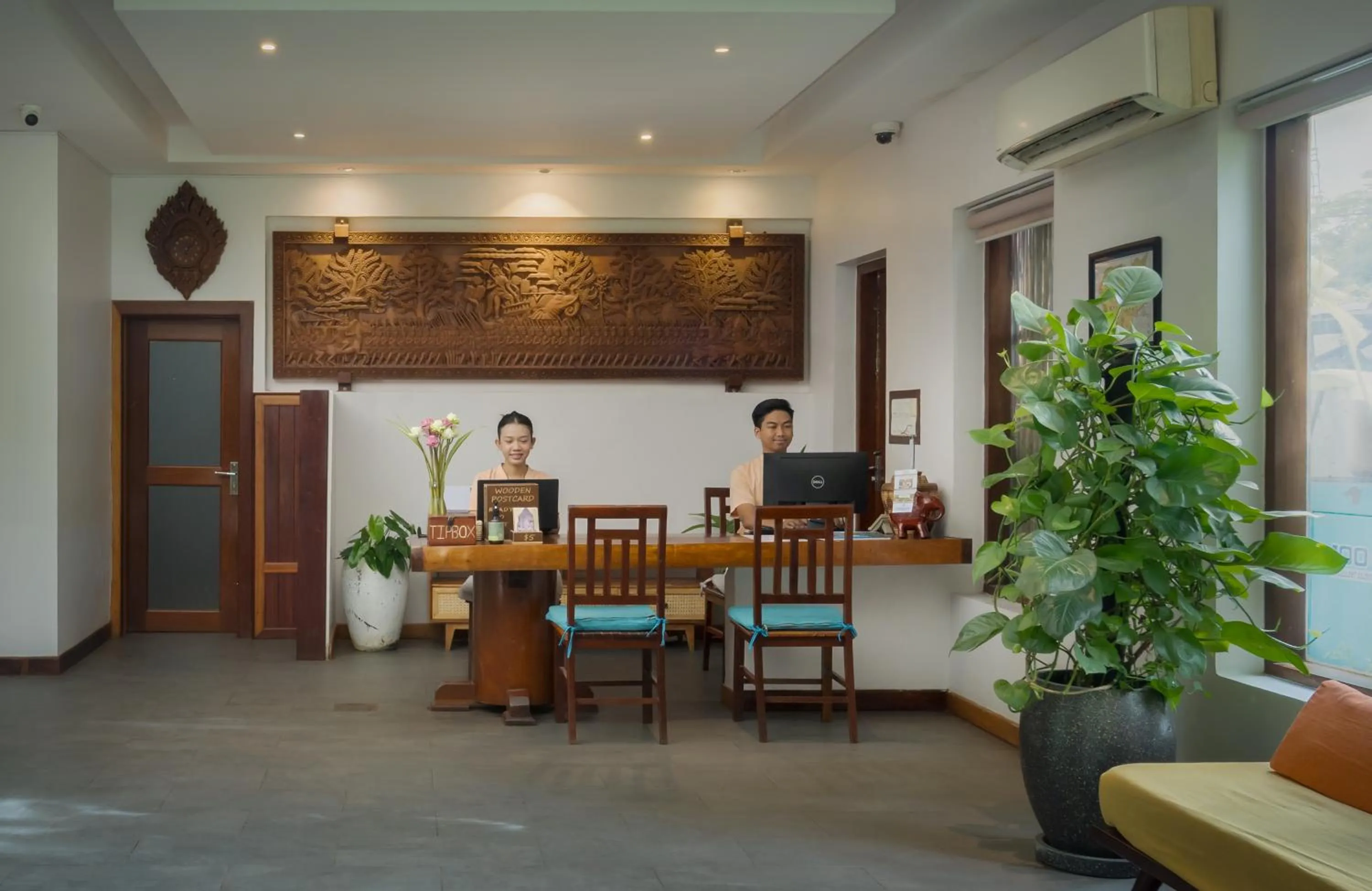 Lobby or reception in Khmer House Resort