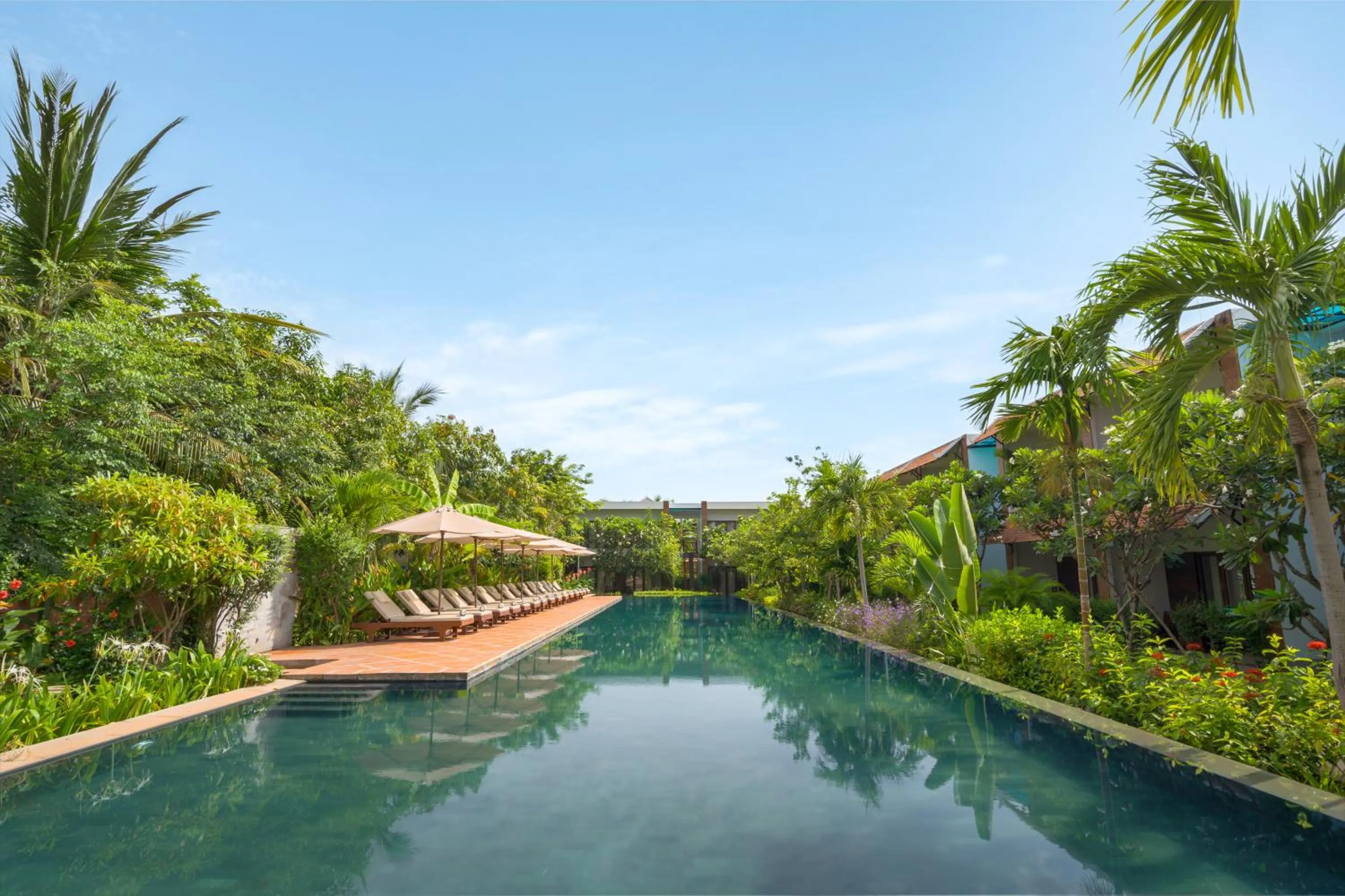 Property building in Khmer House Resort