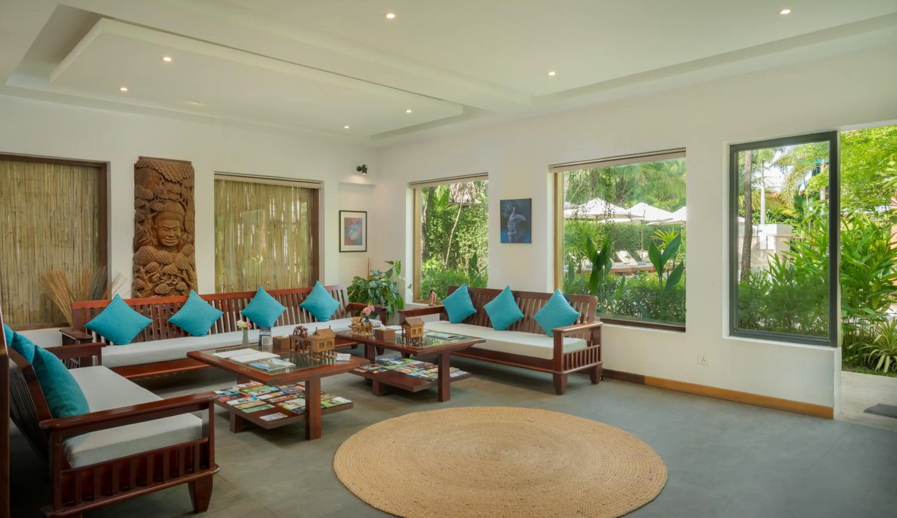 Lobby or reception in Khmer House Resort