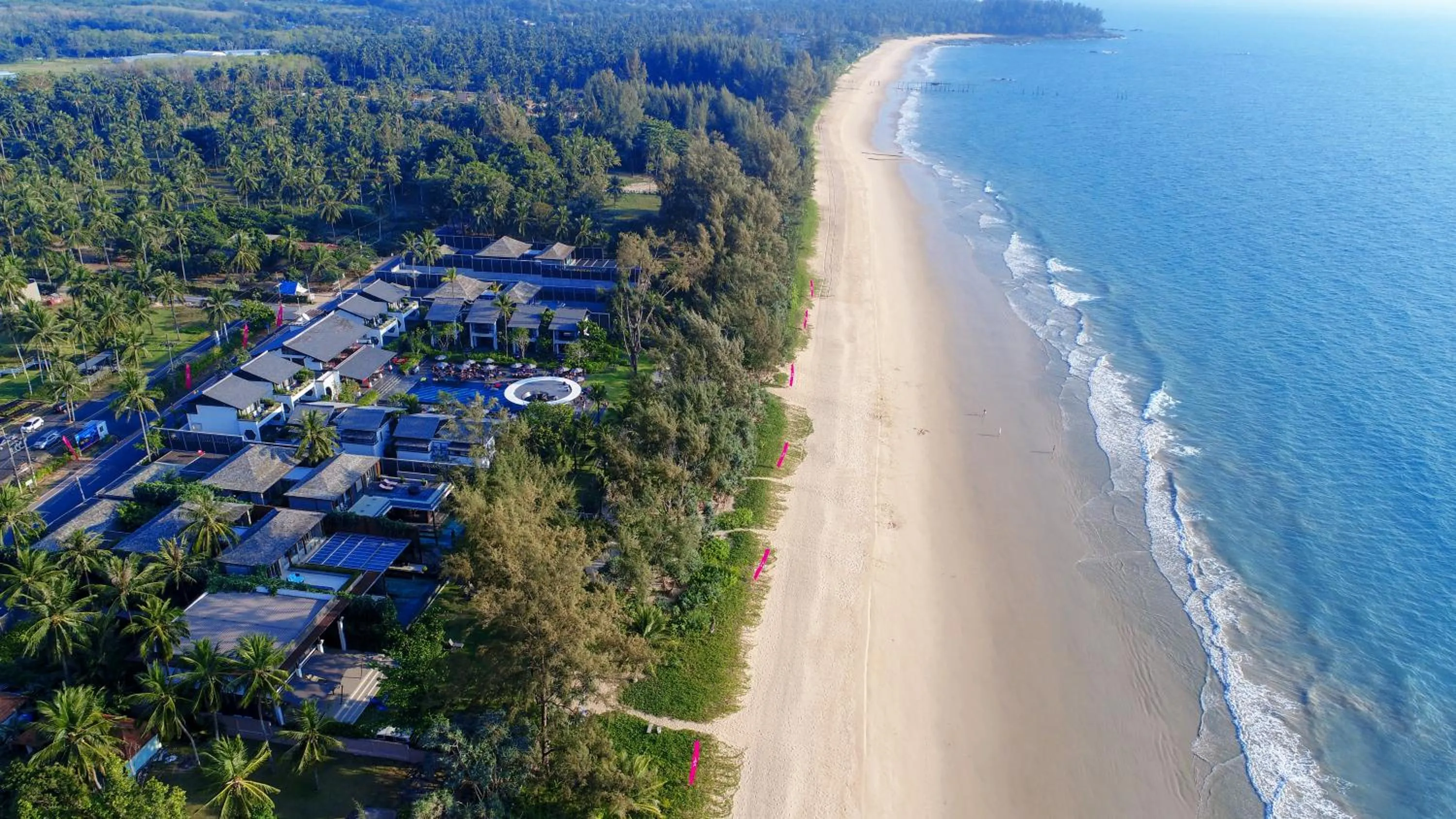 Bird's eye view in Baba Beach Club Natai Luxury Pool Villa Hotel by Sri panwa - SHA Plus