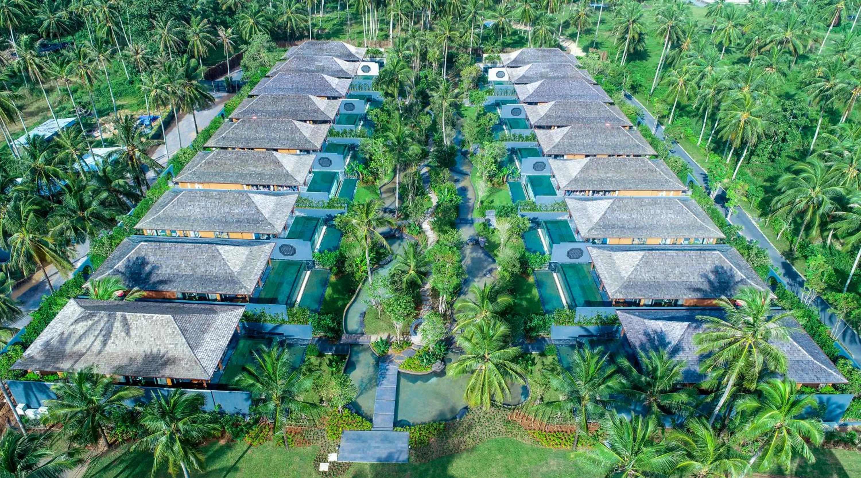 Garden in Baba Beach Club Natai Luxury Pool Villa Hotel by Sri panwa - SHA Plus