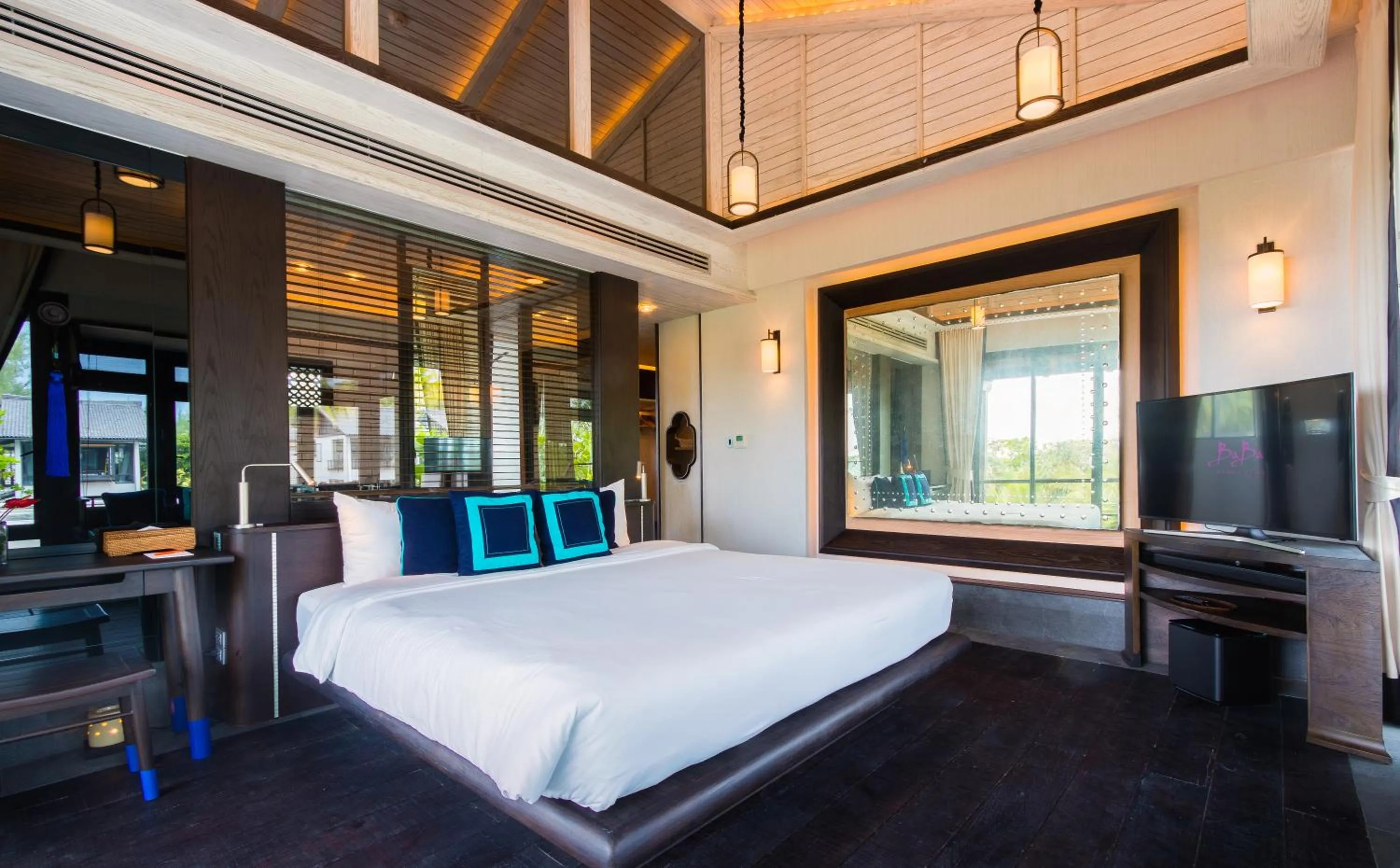 Bedroom, Bed in Baba Beach Club Natai Luxury Pool Villa Hotel by Sri panwa - SHA Plus