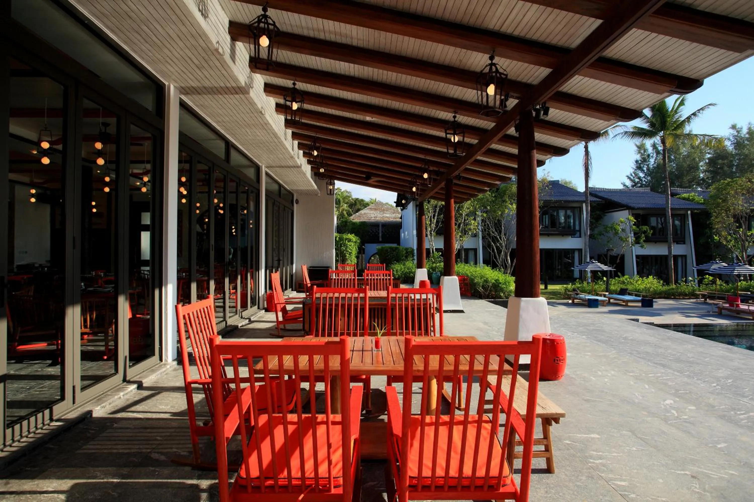 Restaurant/places to eat in Baba Beach Club Natai Luxury Pool Villa Hotel by Sri panwa - SHA Plus