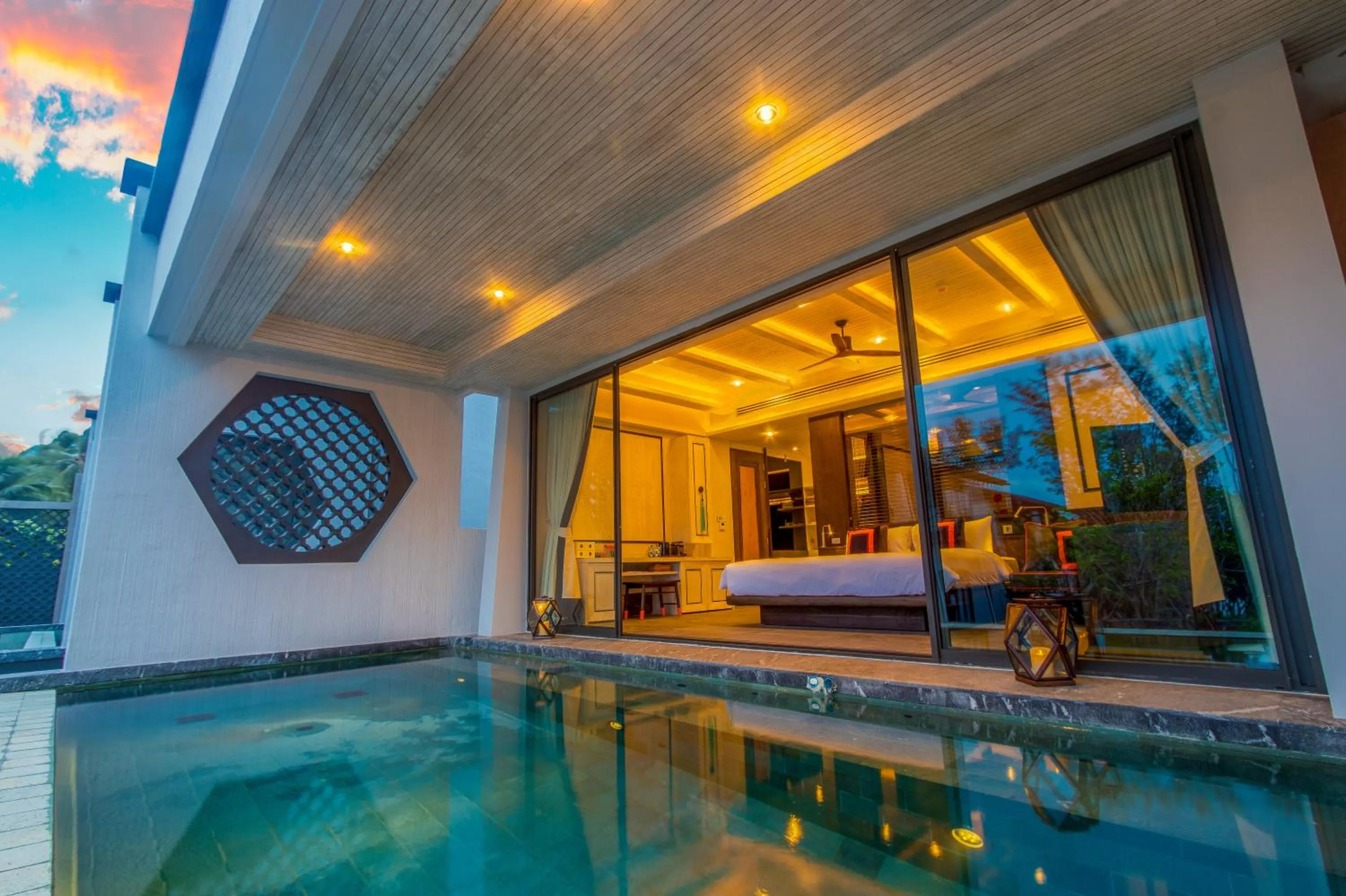 Swimming pool in Baba Beach Club Natai Luxury Pool Villa Hotel by Sri panwa - SHA Plus