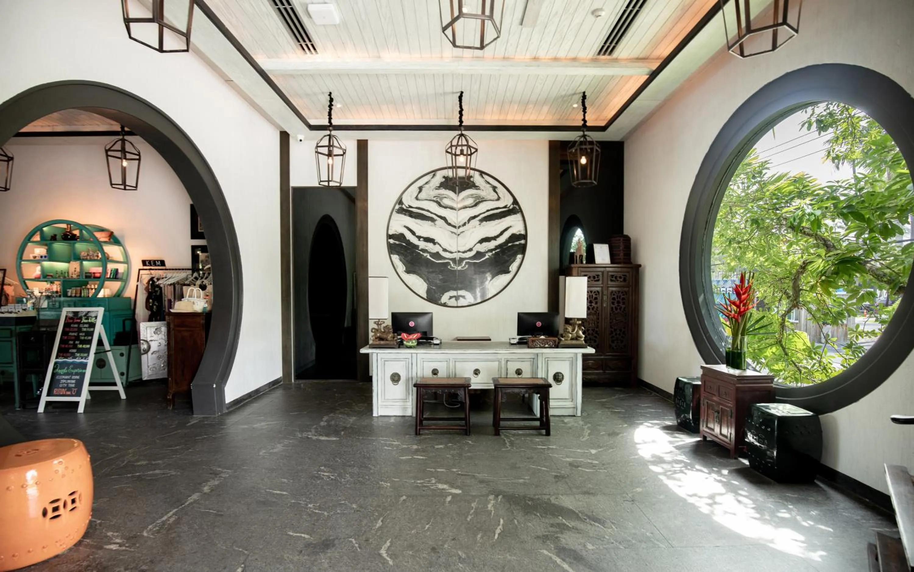 Lobby or reception in Baba Beach Club Natai Luxury Pool Villa Hotel by Sri panwa - SHA Plus