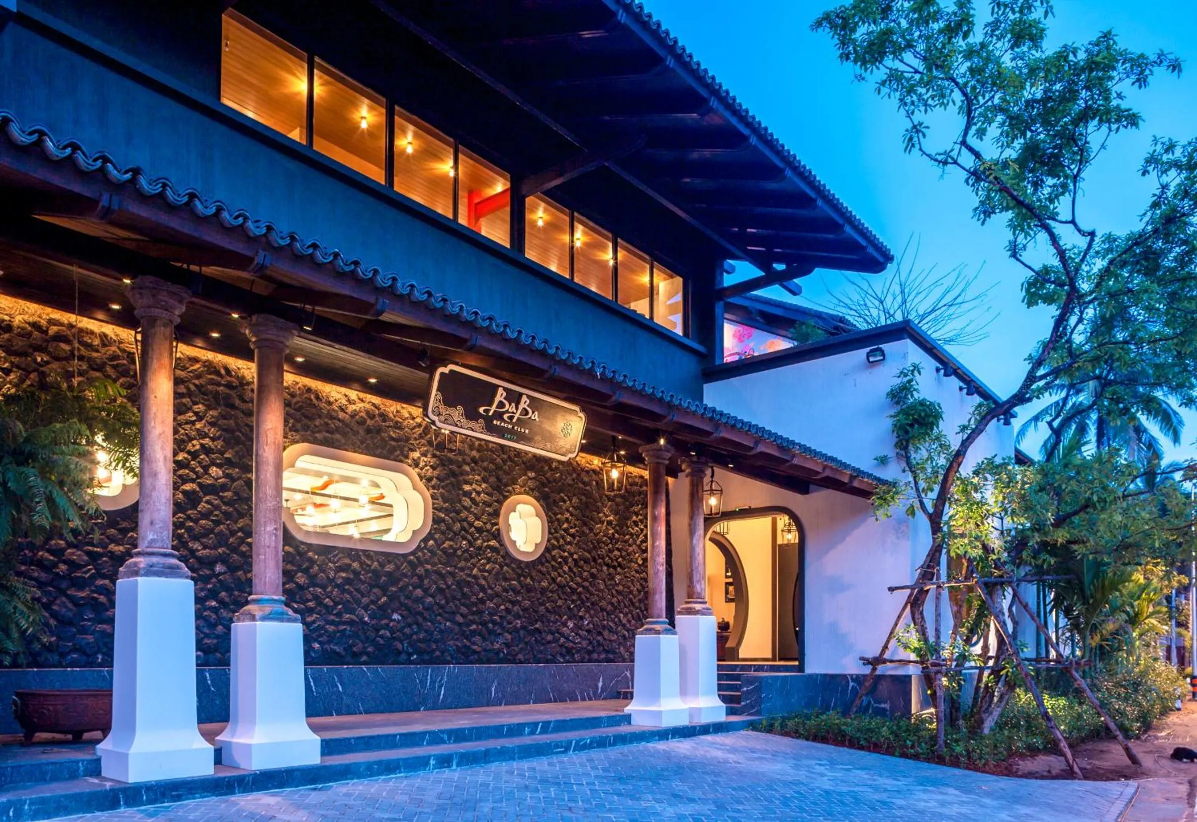 Facade/entrance in Baba Beach Club Natai Luxury Pool Villa Hotel by Sri panwa - SHA Plus