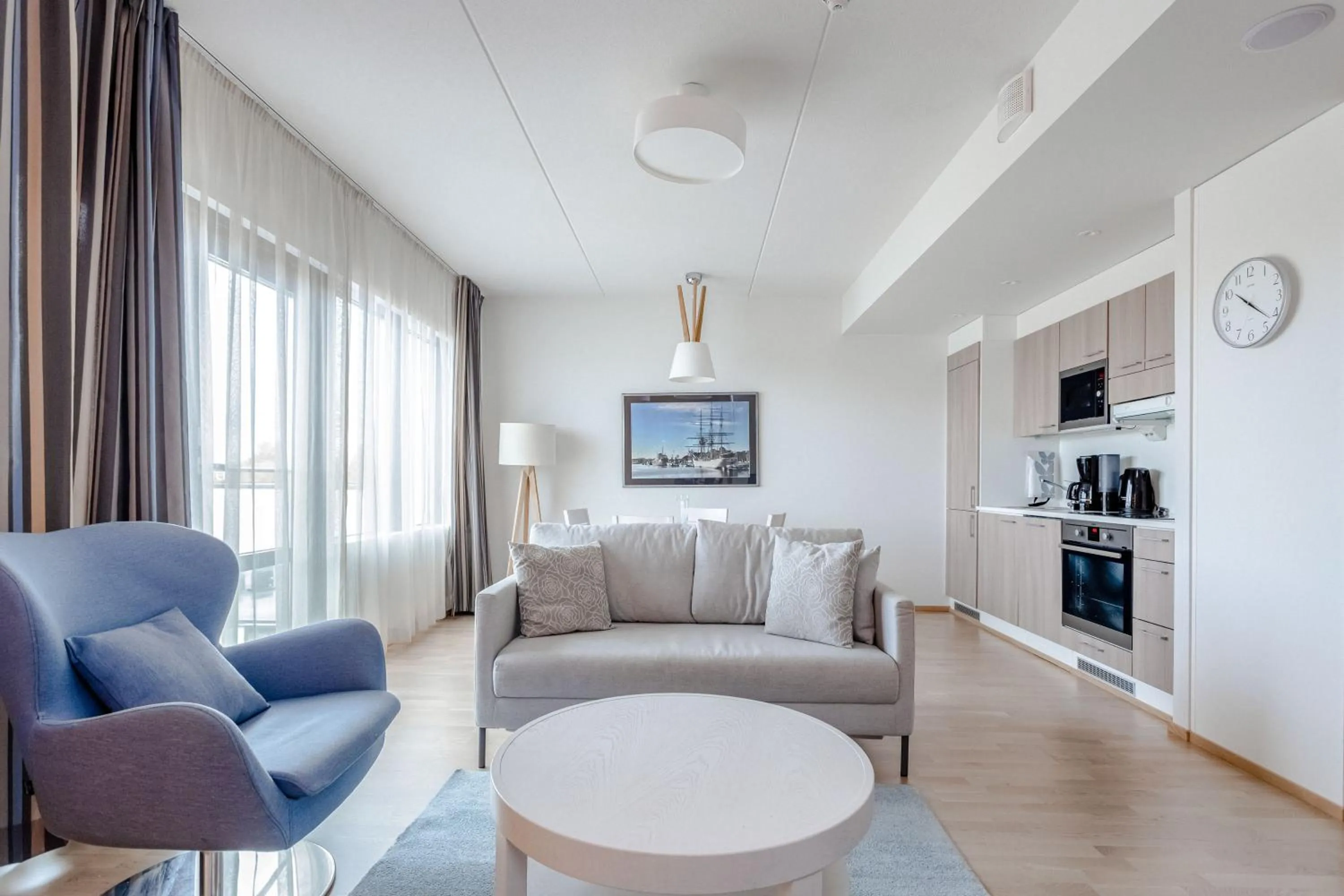 Kitchen or kitchenette in Holiday Club Turun Caribia Superior Apartments