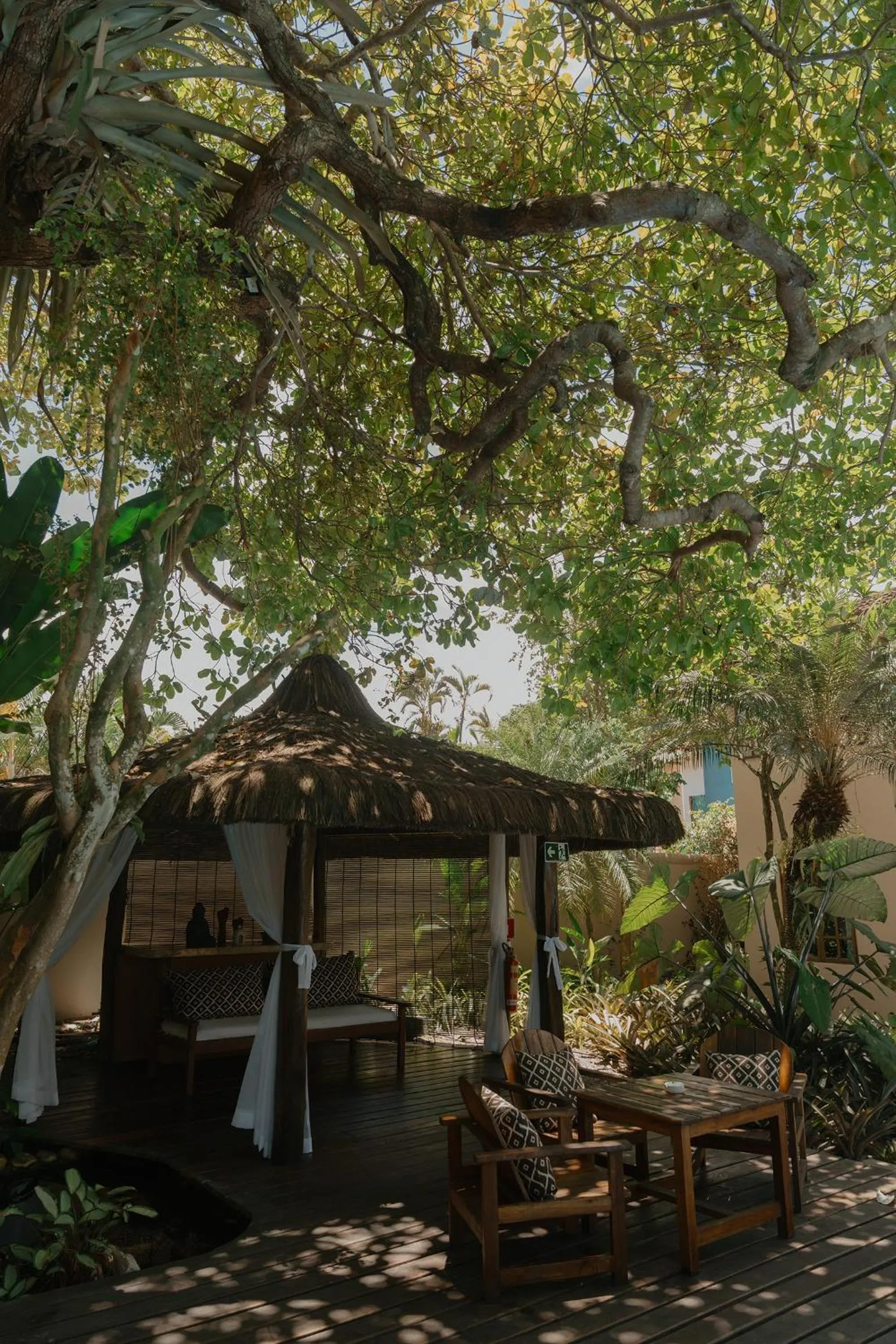 Garden in Pousada Erva Doce