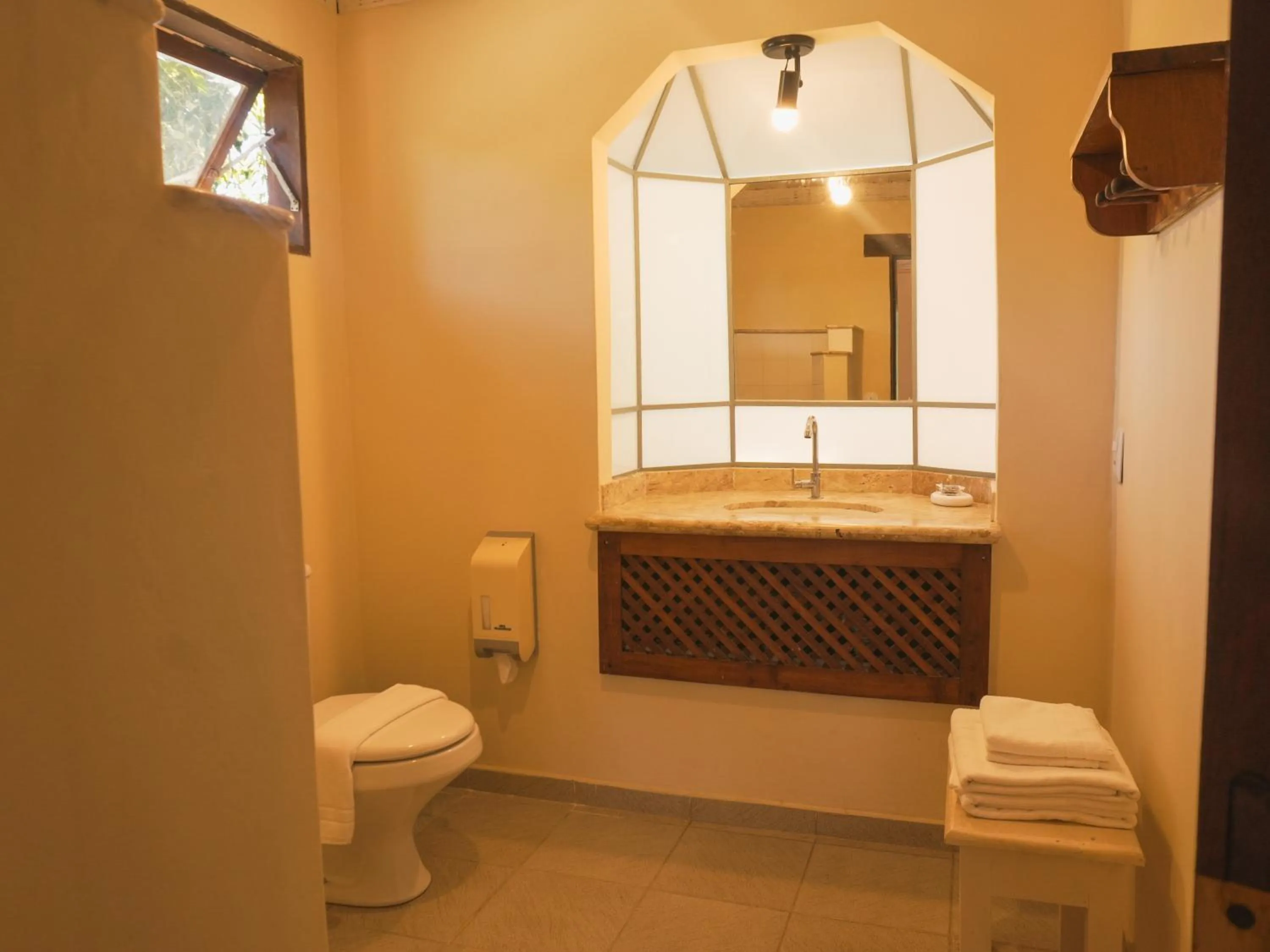 Shower in Pousada Erva Doce