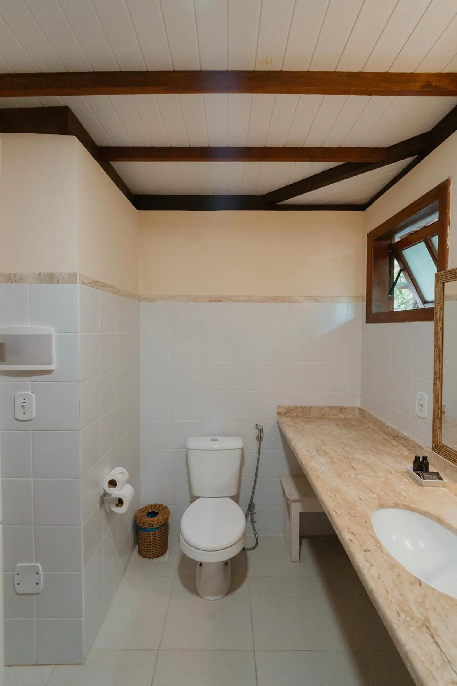 Bathroom in Pousada Erva Doce