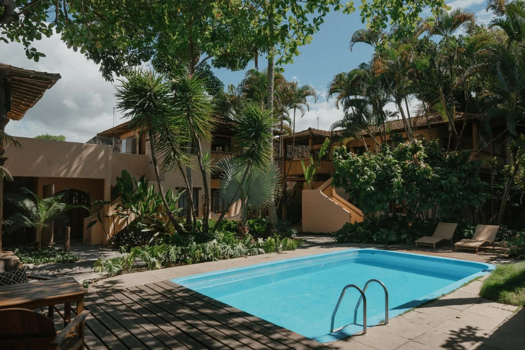 Garden in Pousada Erva Doce