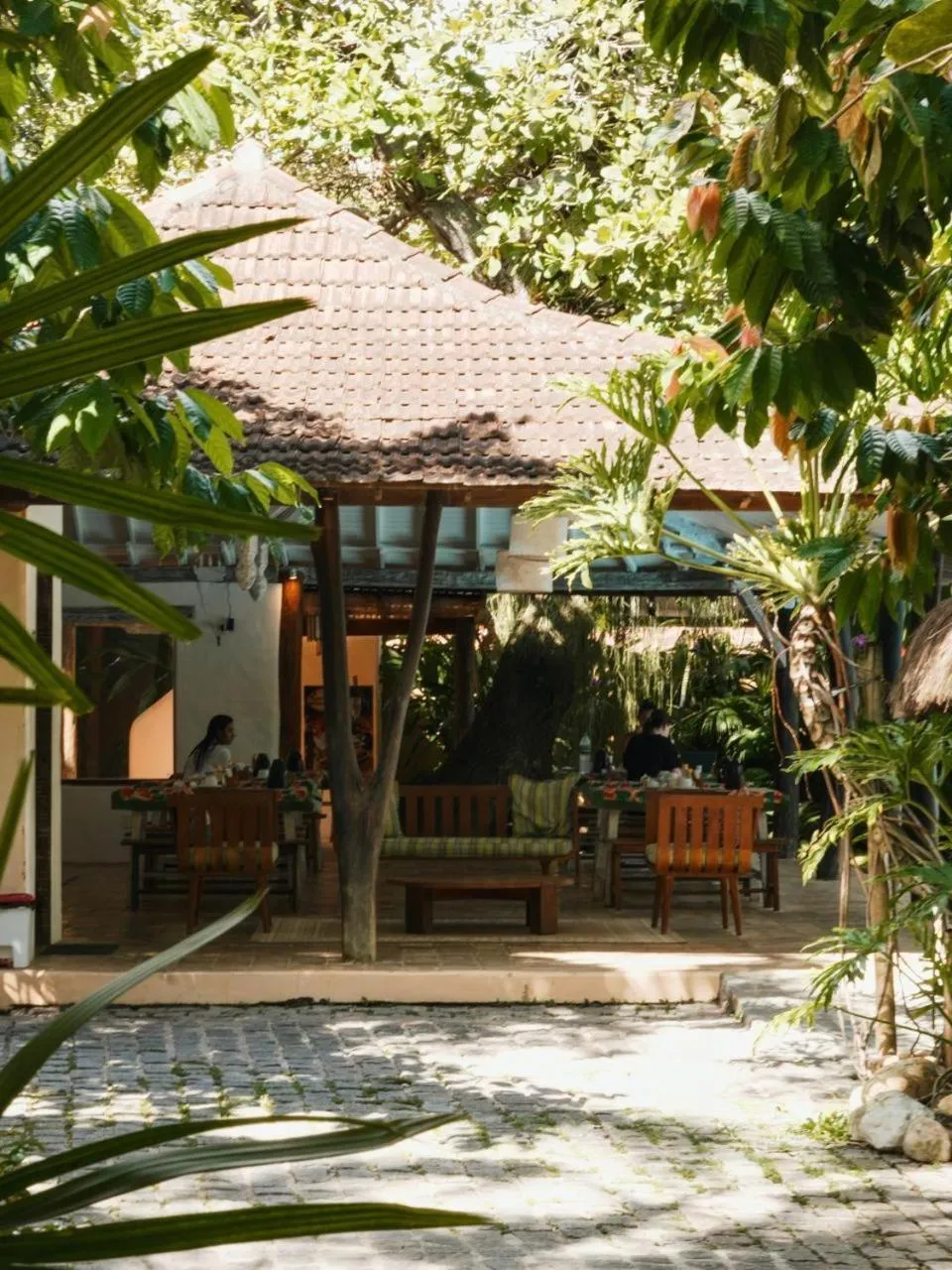 Garden in Pousada Erva Doce