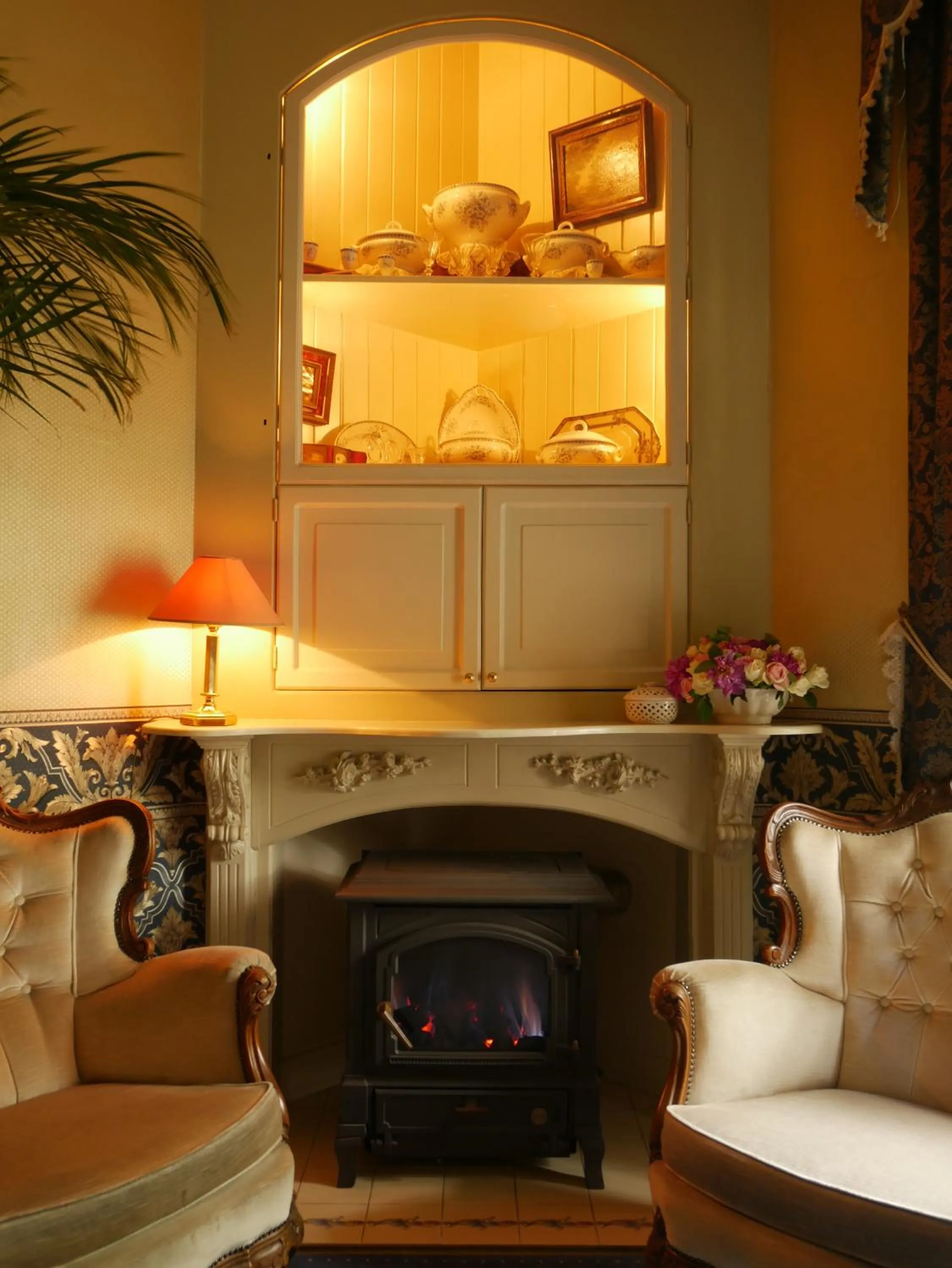 Seating area in Hotel Pegasus