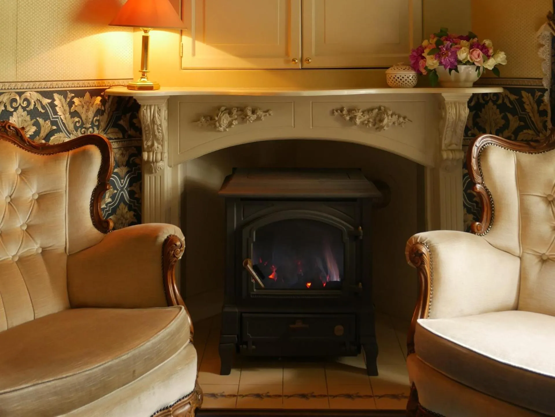 Seating area in Hotel Pegasus