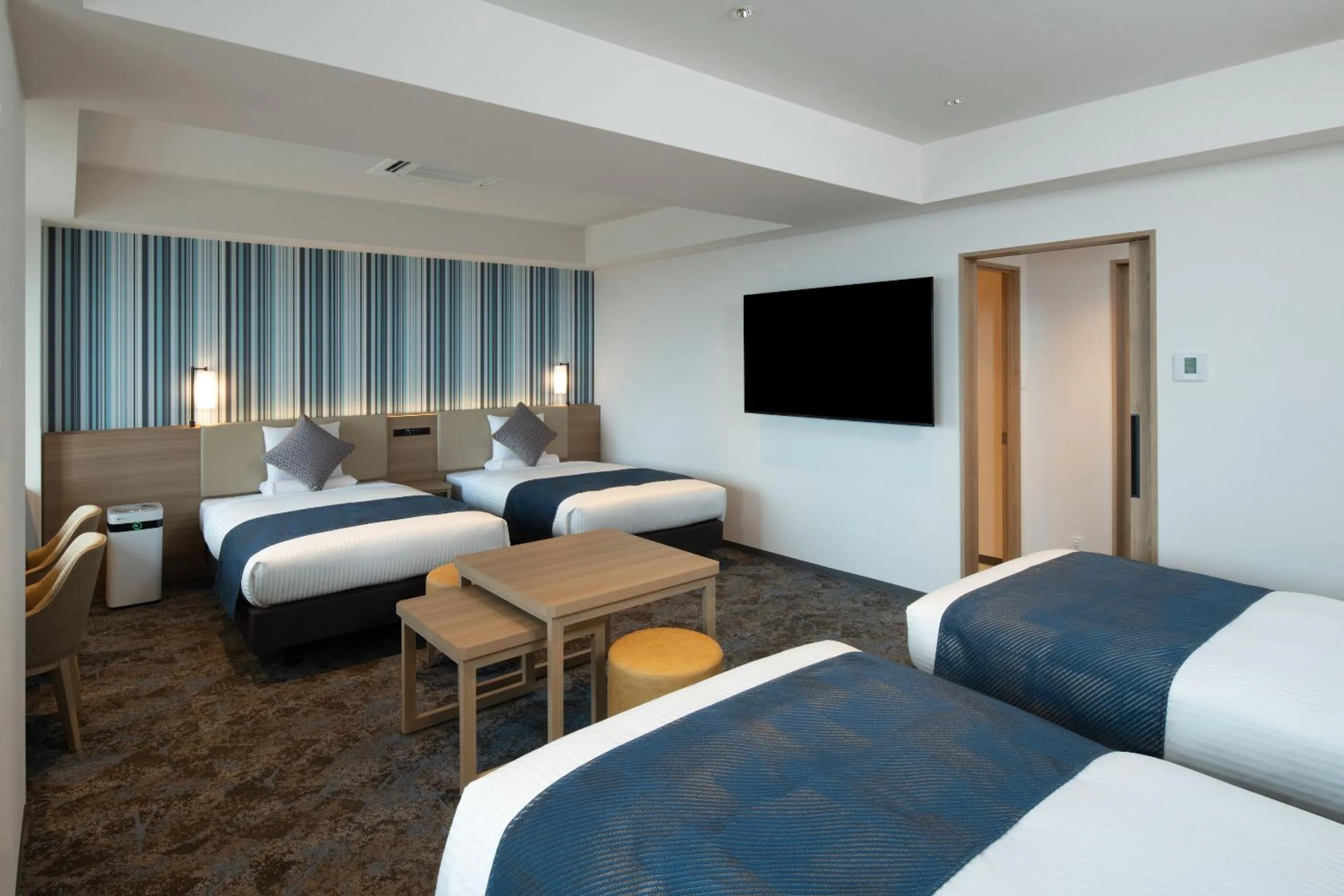 Bed in Art Hotel Osaka Bay Tower