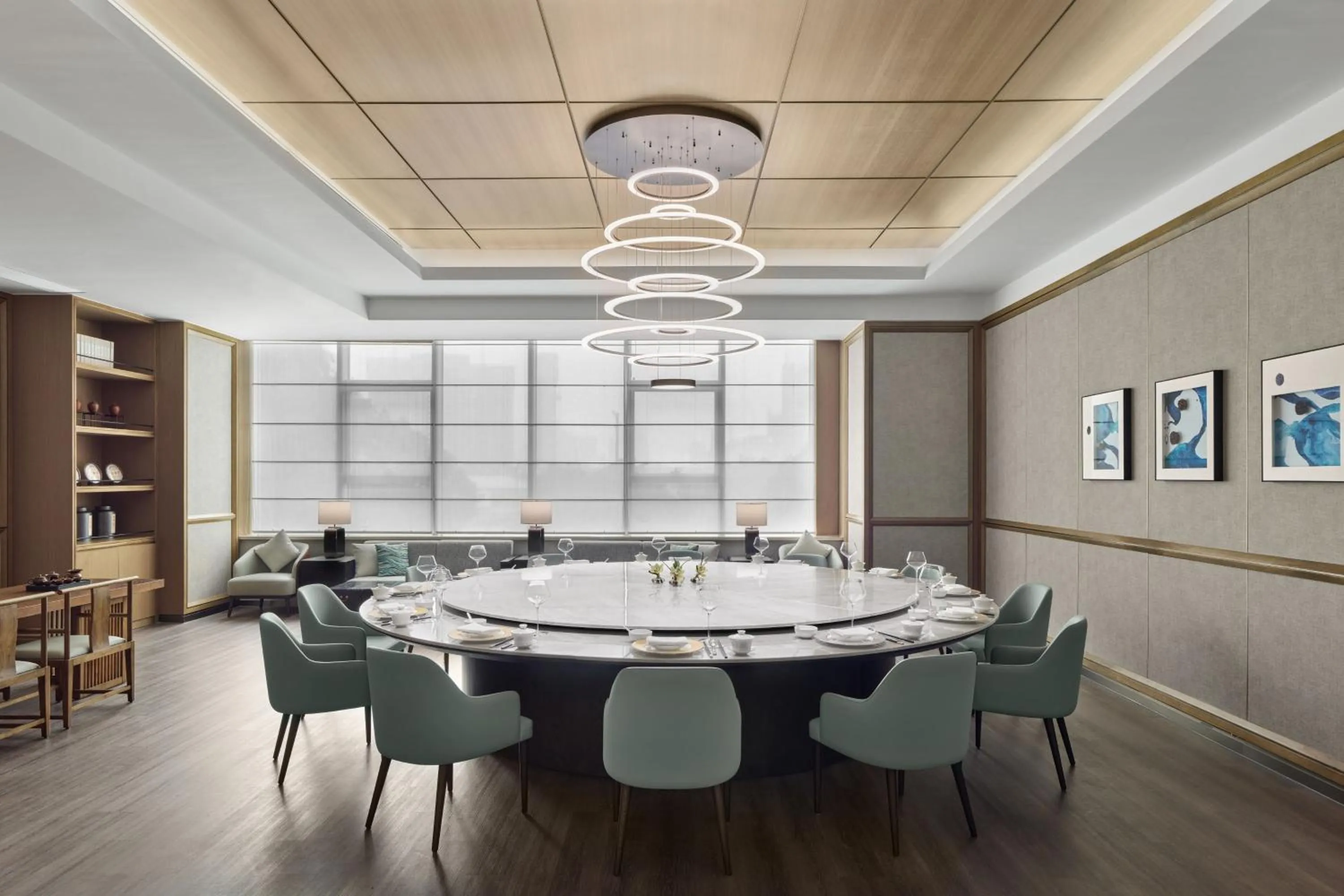 Restaurant/places to eat in Shanghai Marriott Hotel Yangpu Riverside