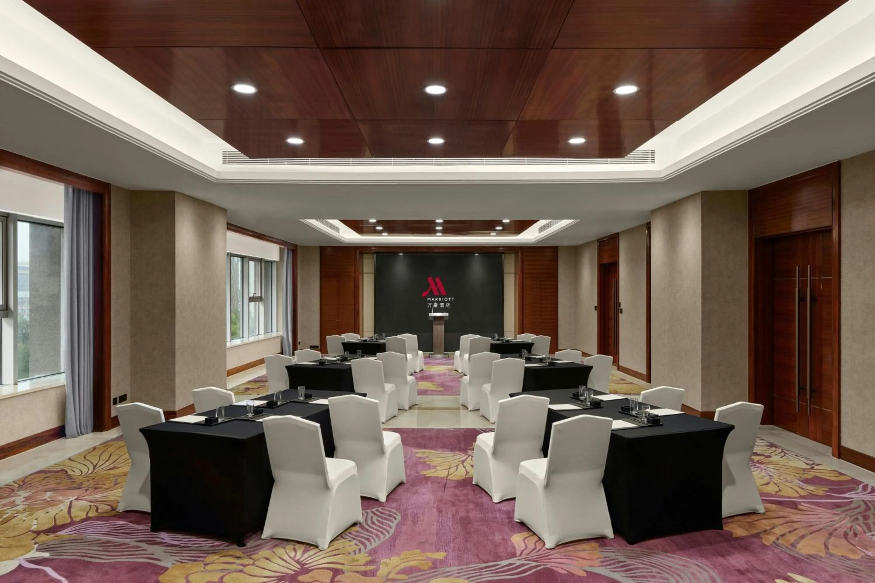 Meeting/conference room in Shanghai Marriott Hotel Yangpu Riverside