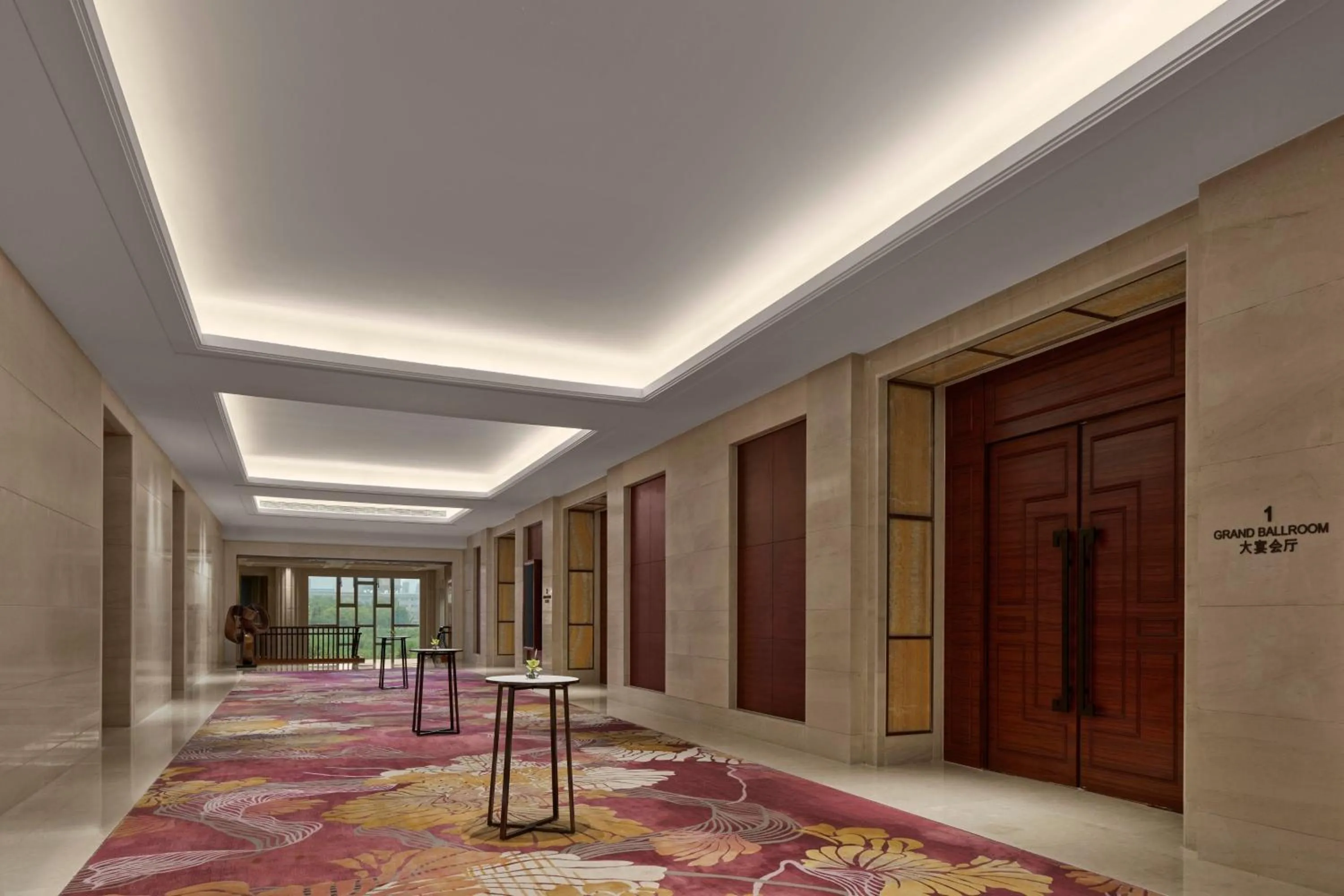 Meeting/conference room in Shanghai Marriott Hotel Yangpu Riverside