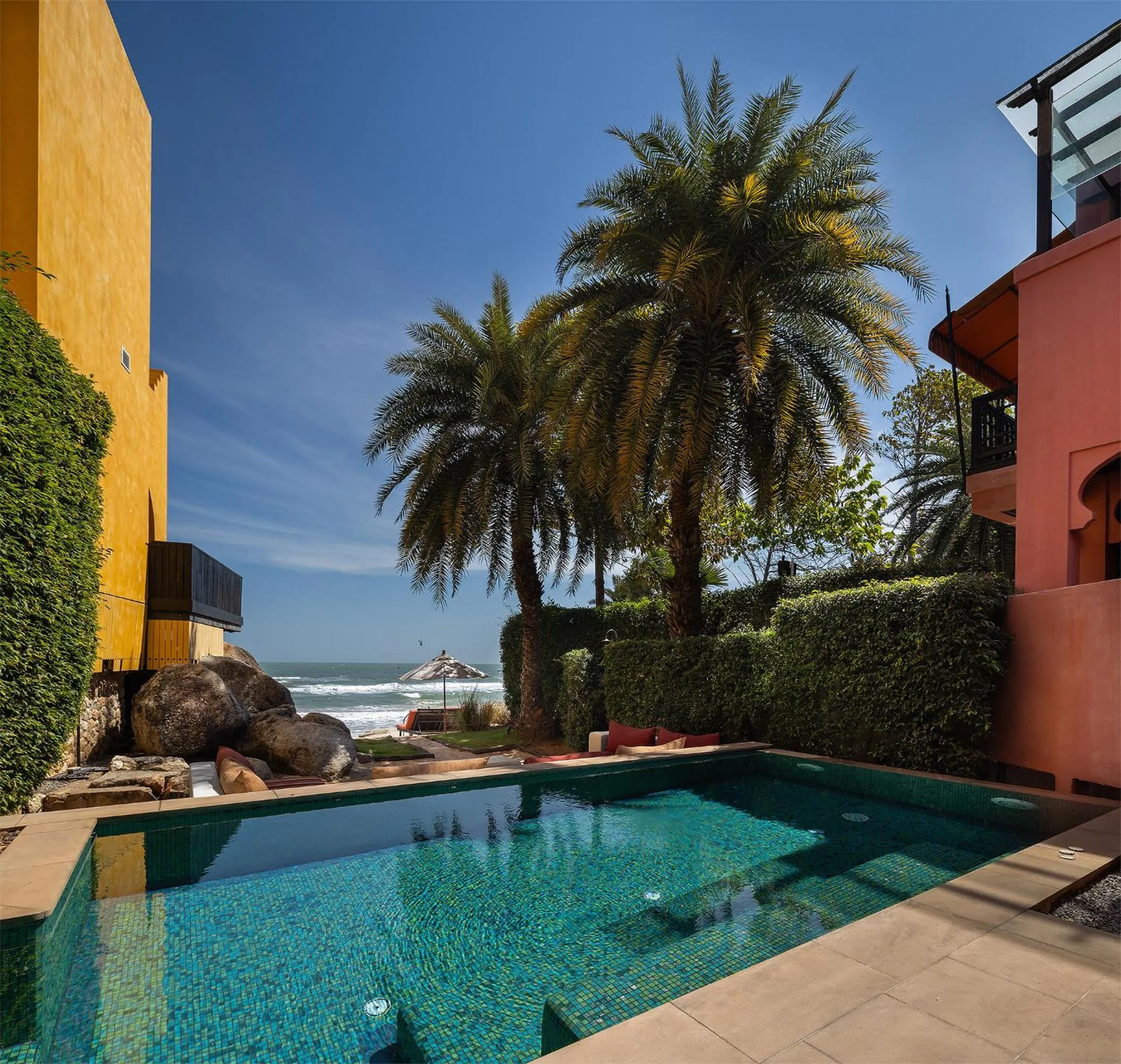 Sea view in Villa Maroc Resort