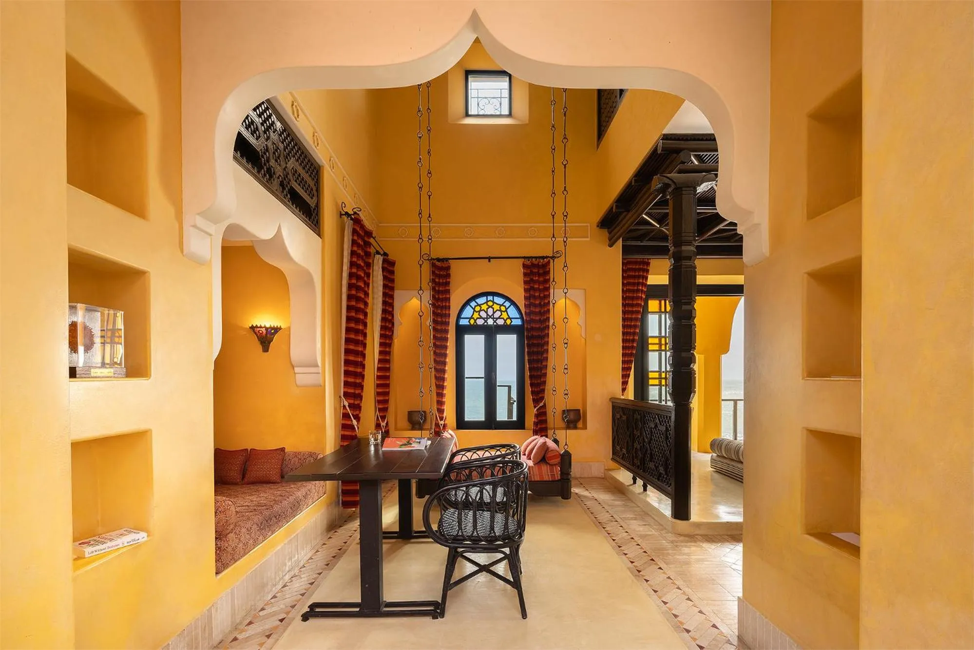 Living room in Villa Maroc Resort