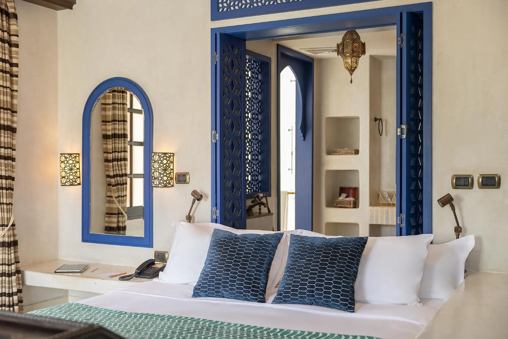Bed in Villa Maroc Resort