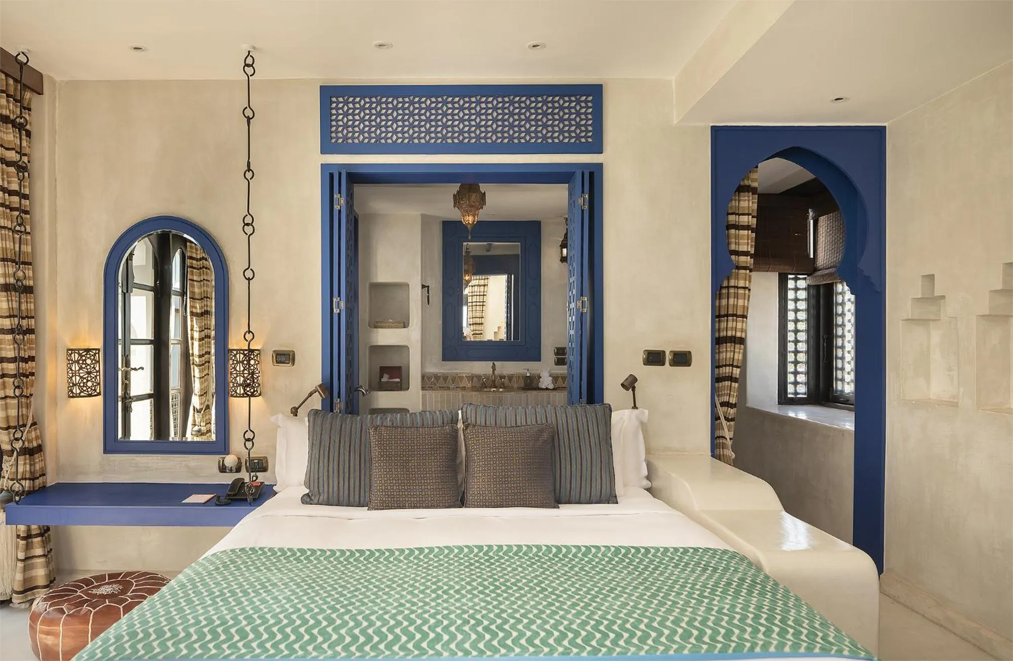 Bed in Villa Maroc Resort