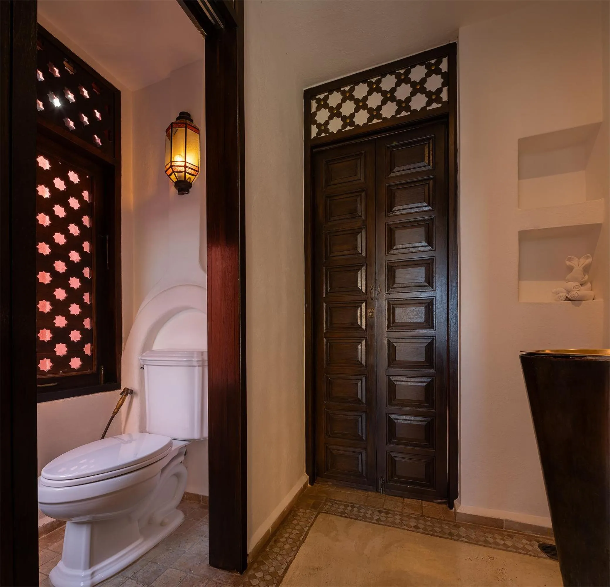 Toilet in Villa Maroc Resort