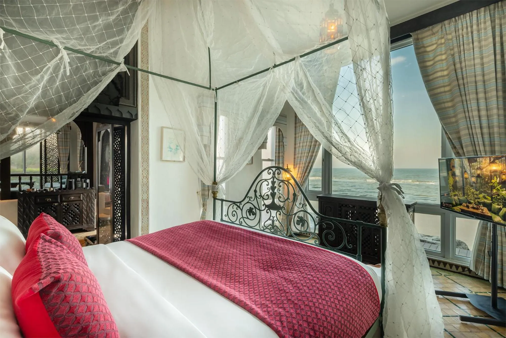 Bed in Villa Maroc Resort