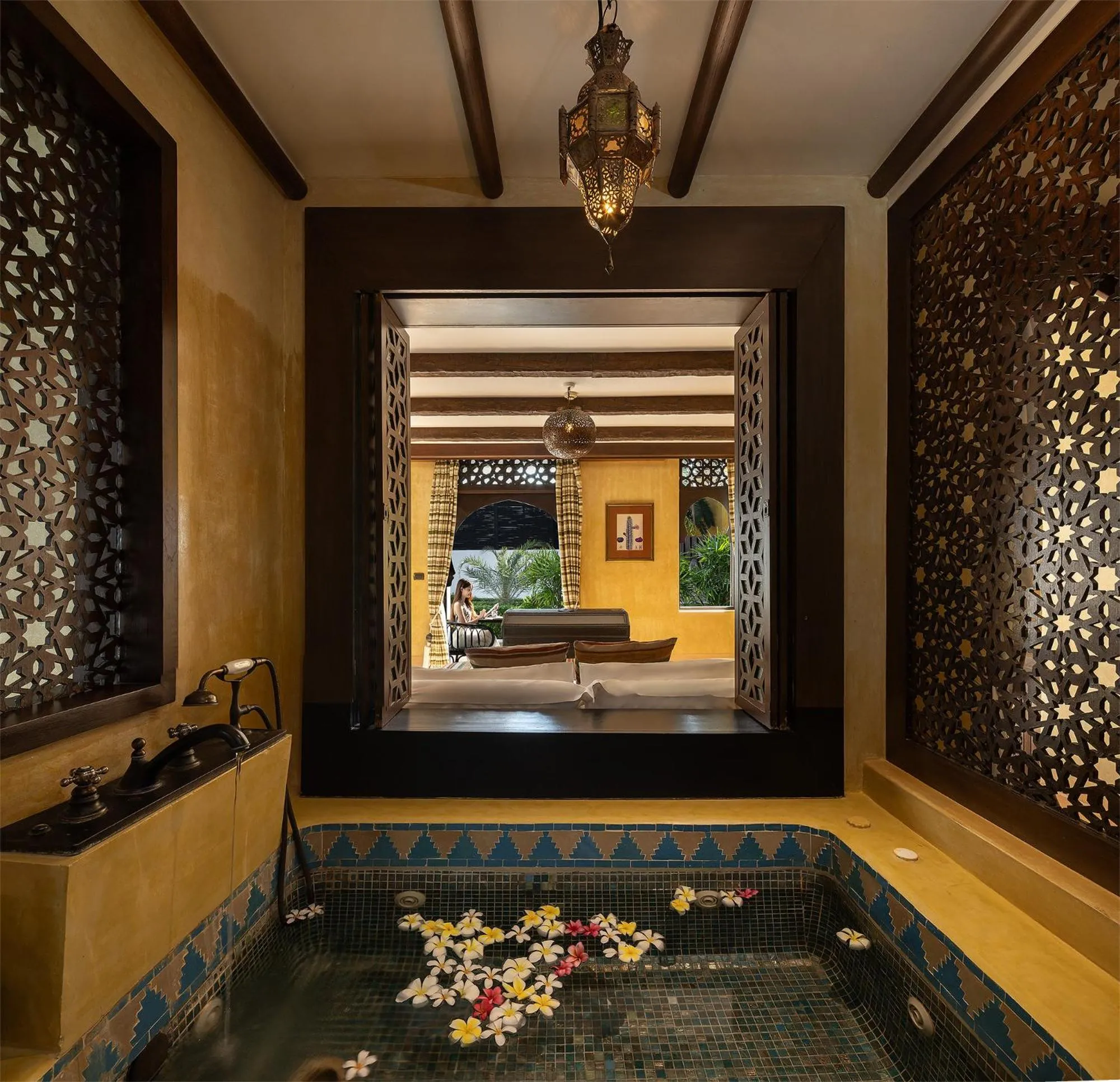 Bathroom in Villa Maroc Resort