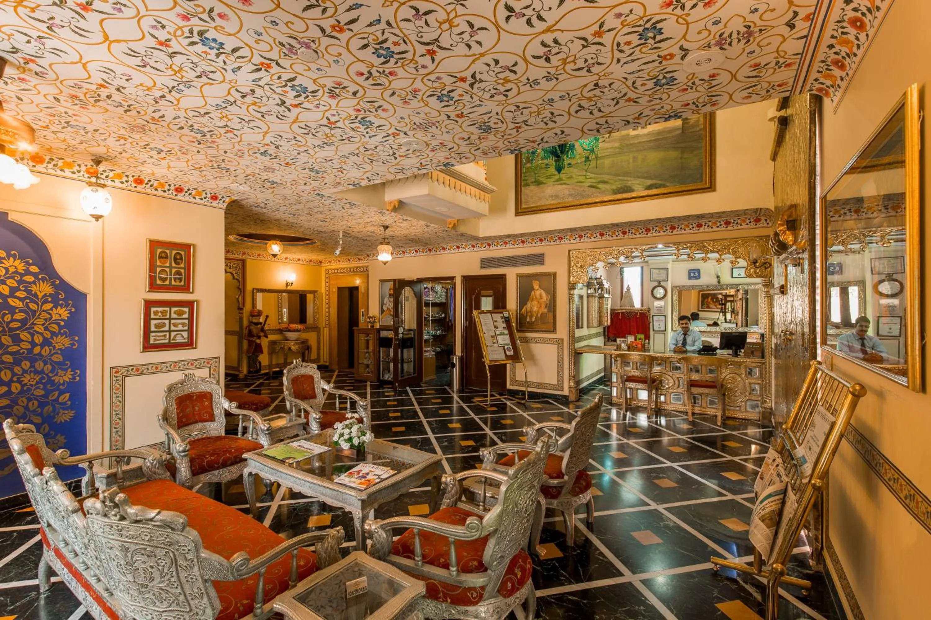 Lobby or reception in Umaid Mahal - A Heritage Style Boutique Hotel