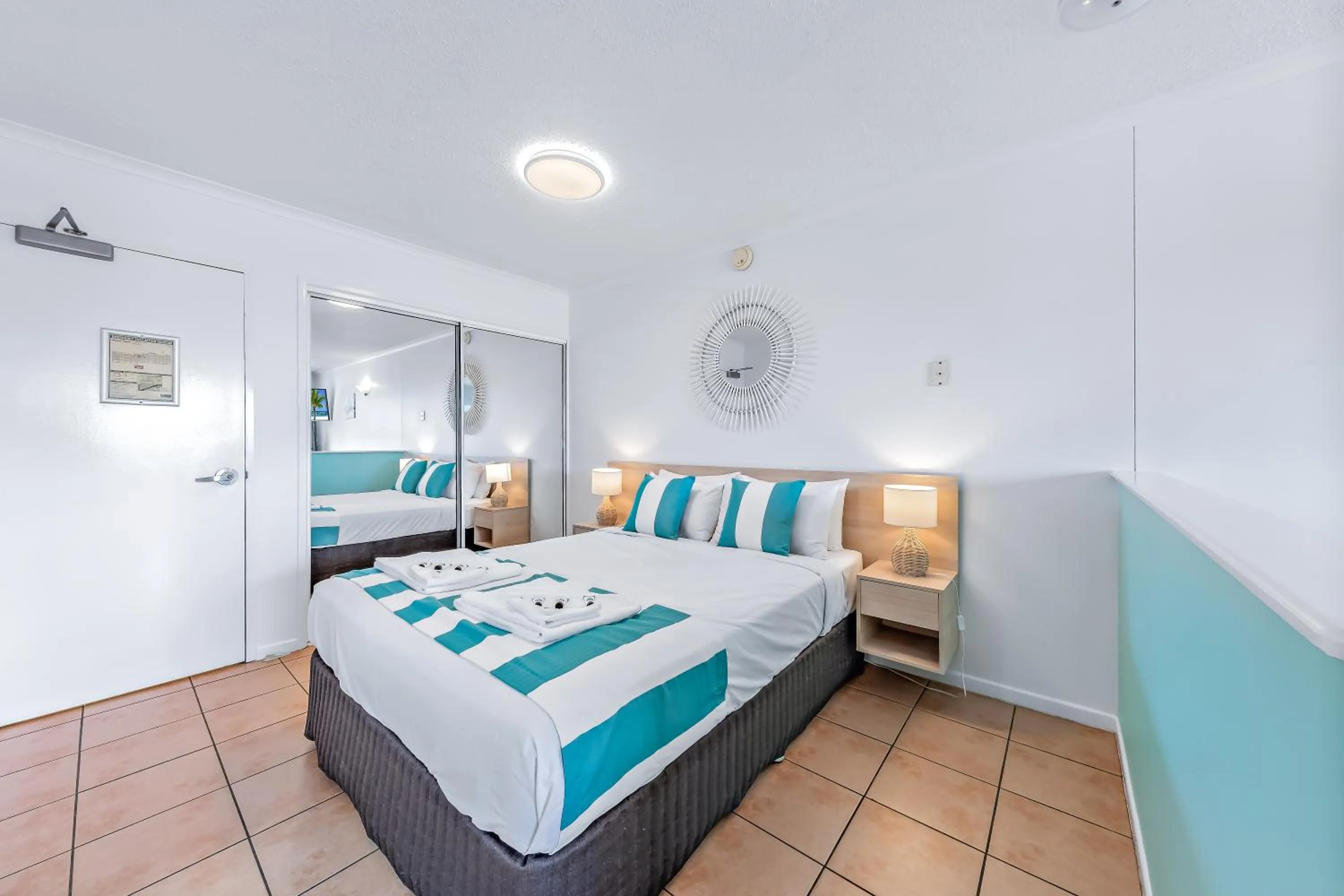 Bed in Shingley Beach Resort - Whitsundays