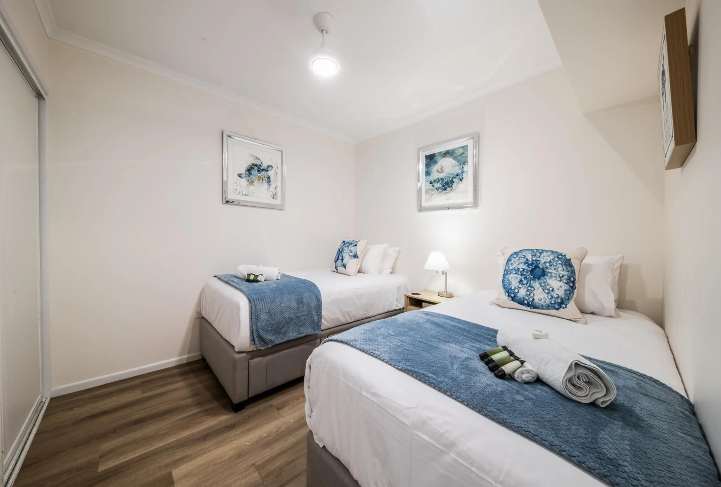 Bed in Shingley Beach Resort - Whitsundays