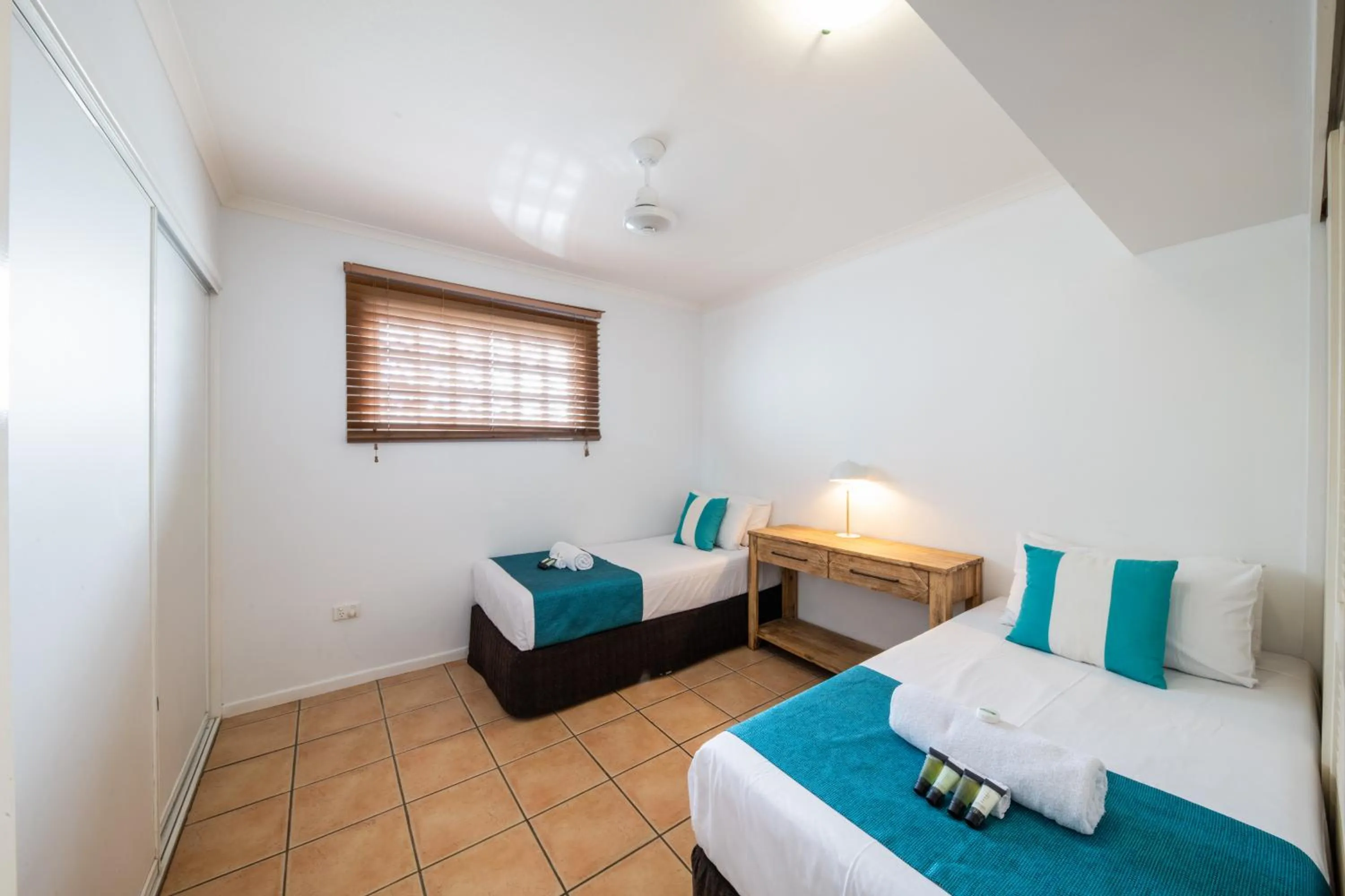 Bed in Shingley Beach Resort - Whitsundays