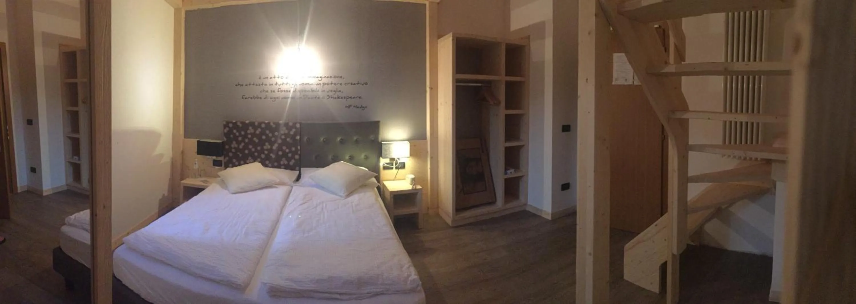 Photo of the whole room, Bed in Albergo Maggiorina