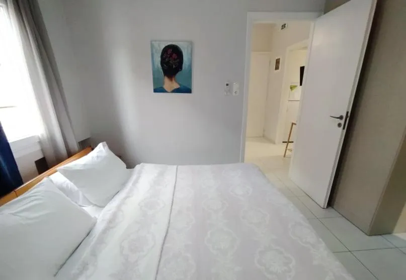 Bed in Heraklion Old Port Apartments