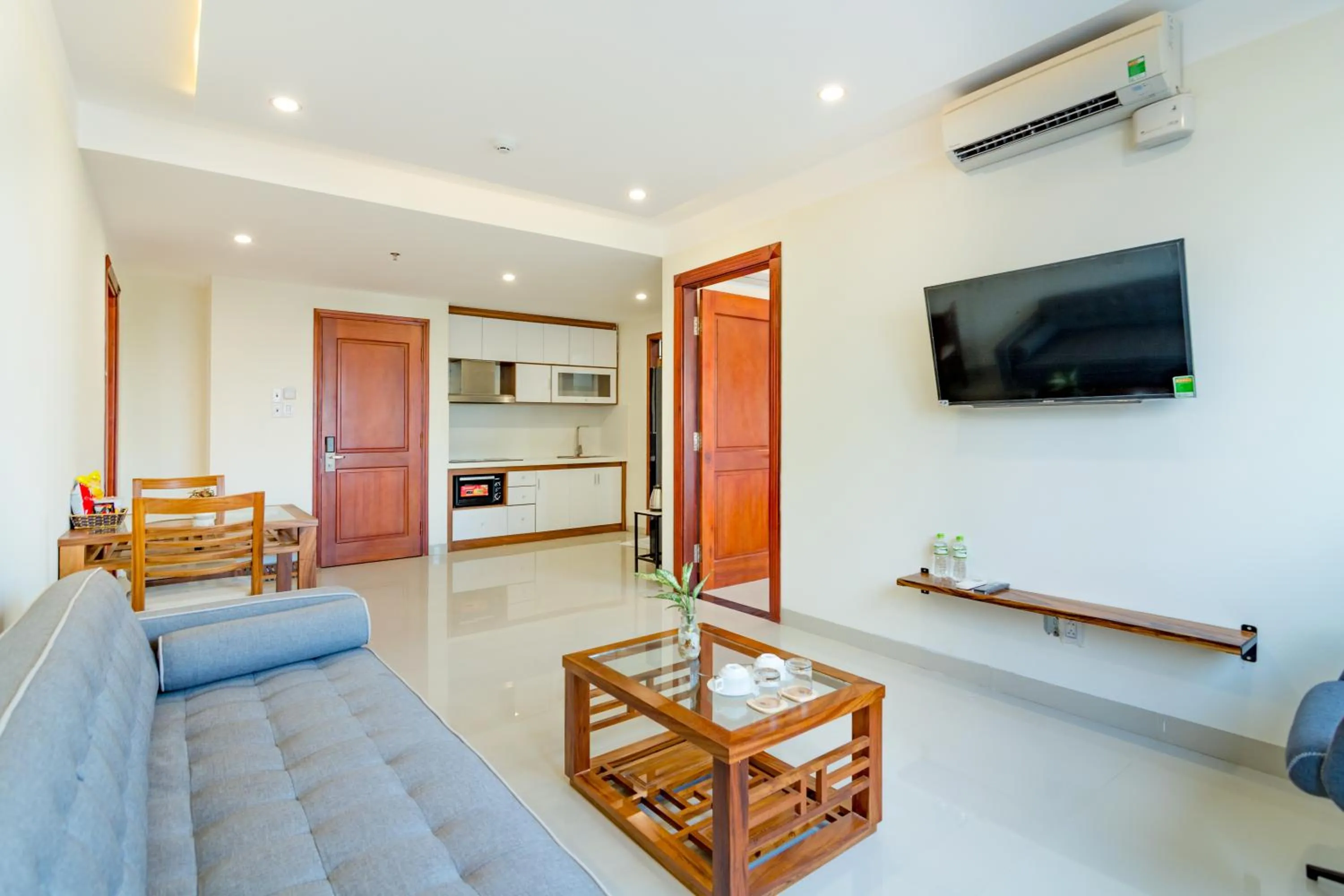 Living room in Salamander Apartment hotel