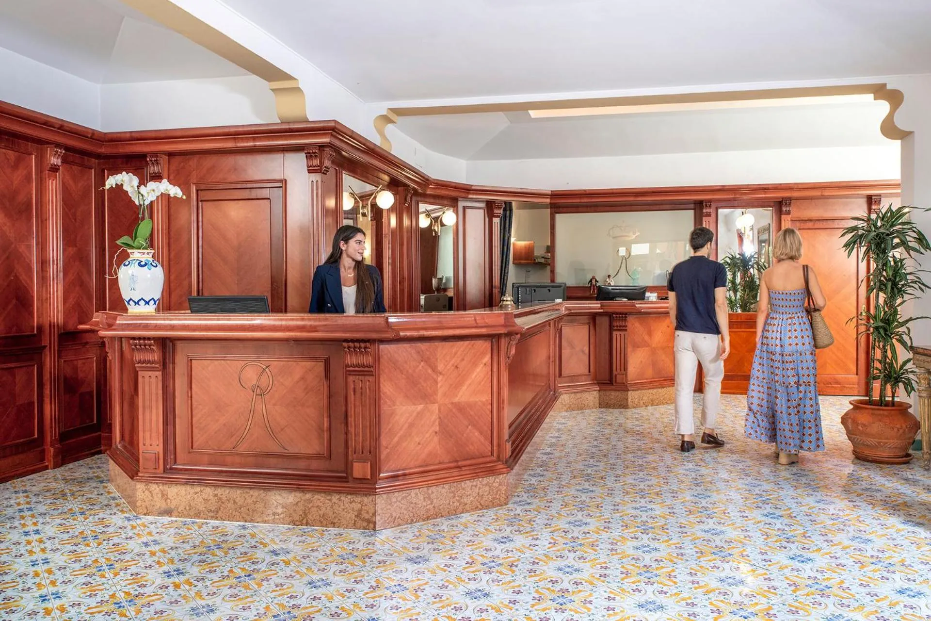 Staff in La Reginella Resort & Spa