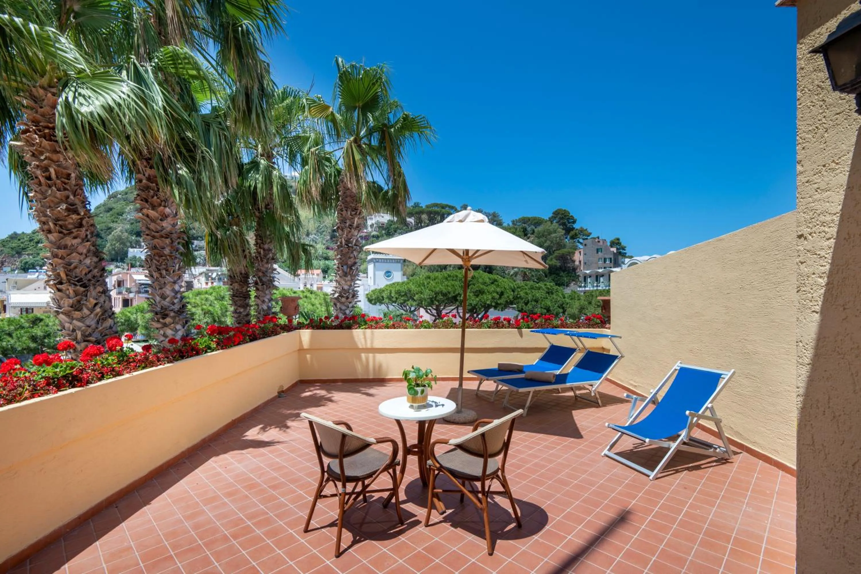Balcony/Terrace in La Reginella Resort & Spa