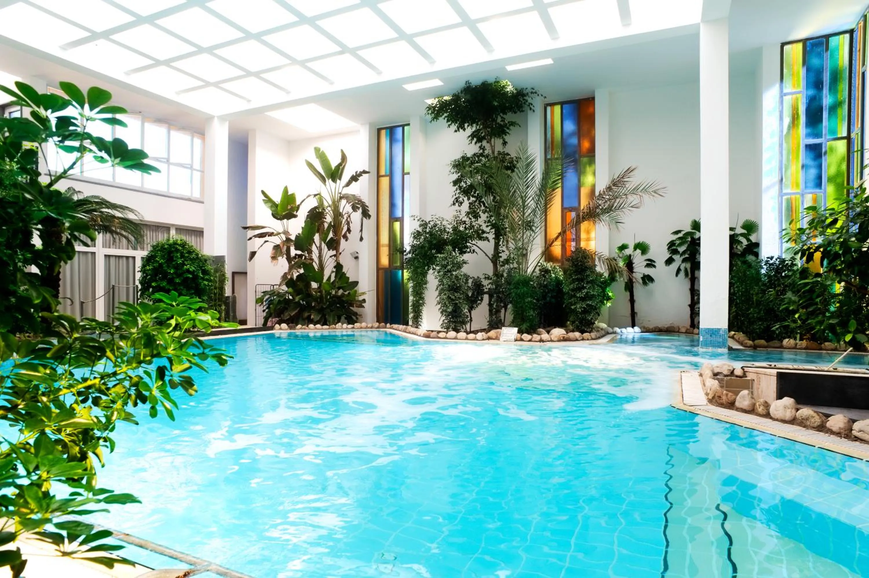 Pool view in La Reginella Resort & Spa