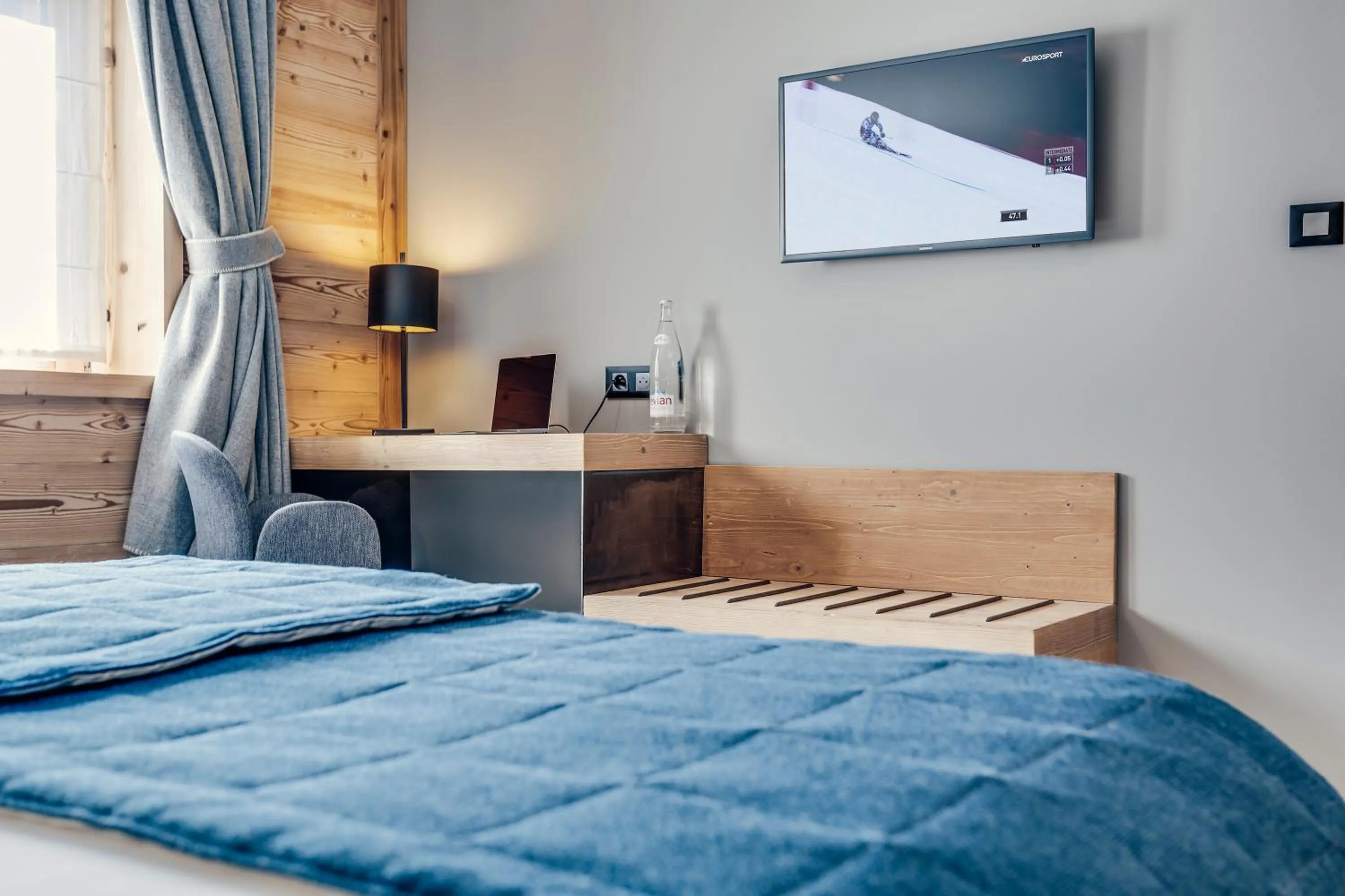 Bed in Hôtel Avancher