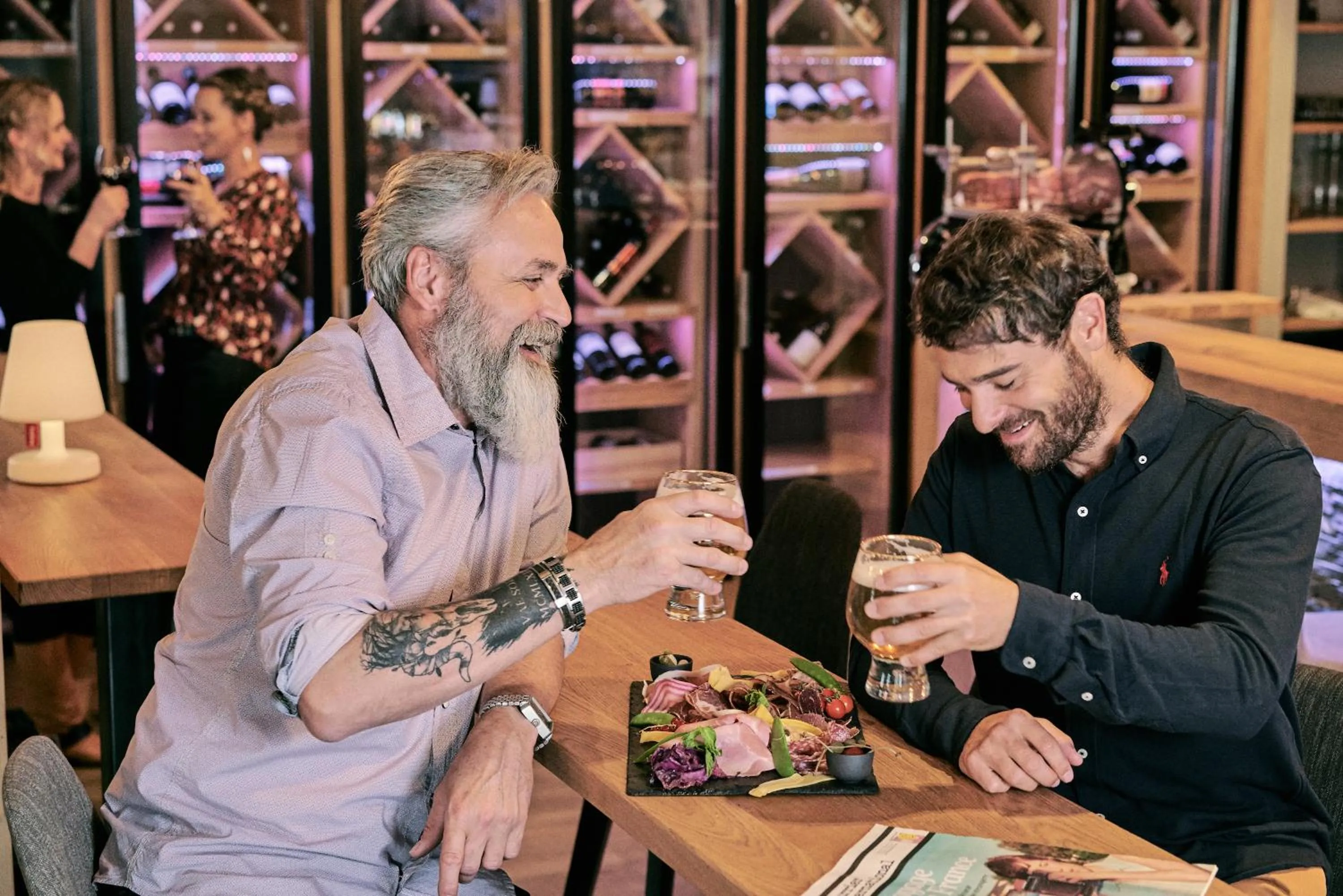 Lounge or bar in Hôtel Avancher