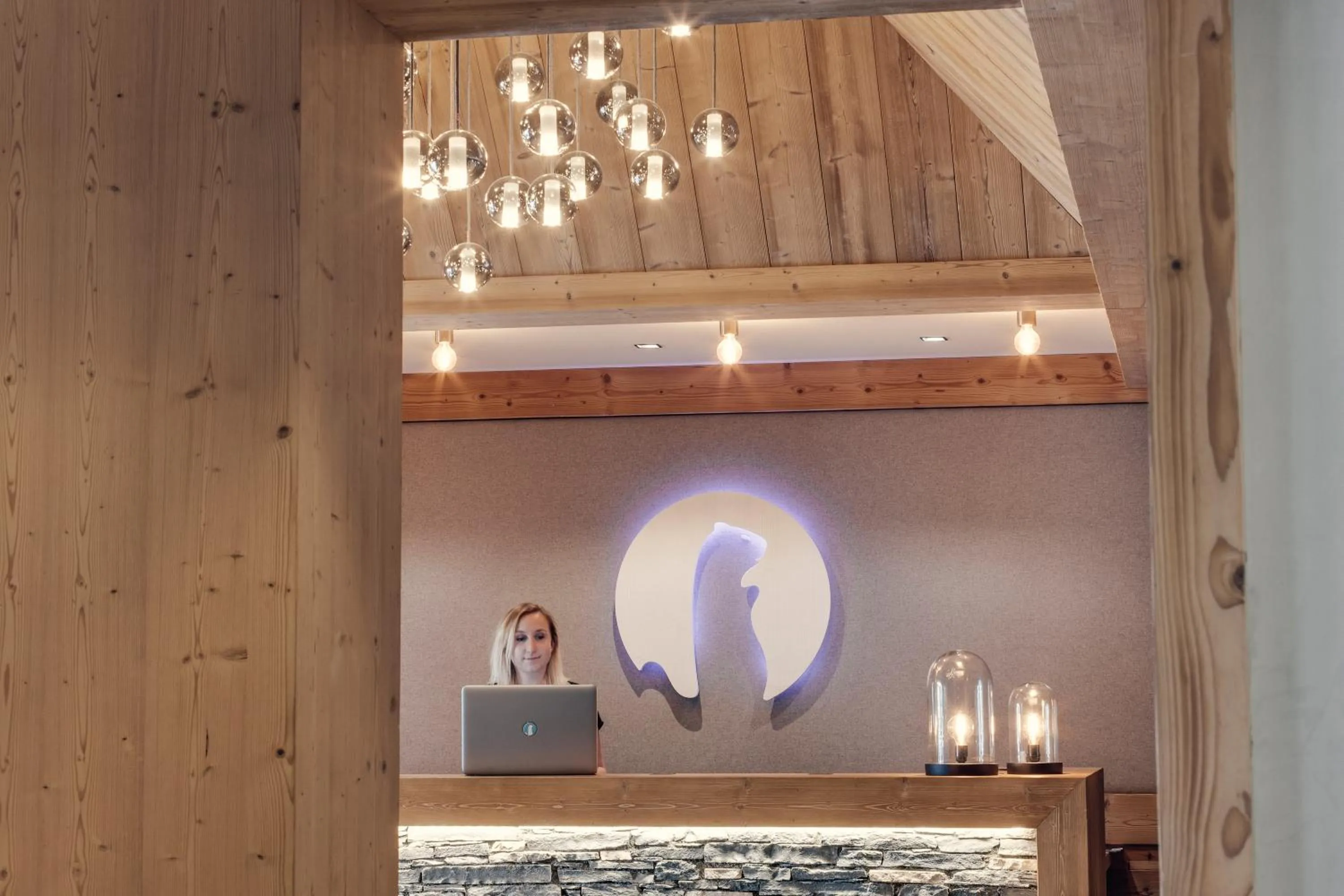 Lobby or reception in Hôtel Avancher