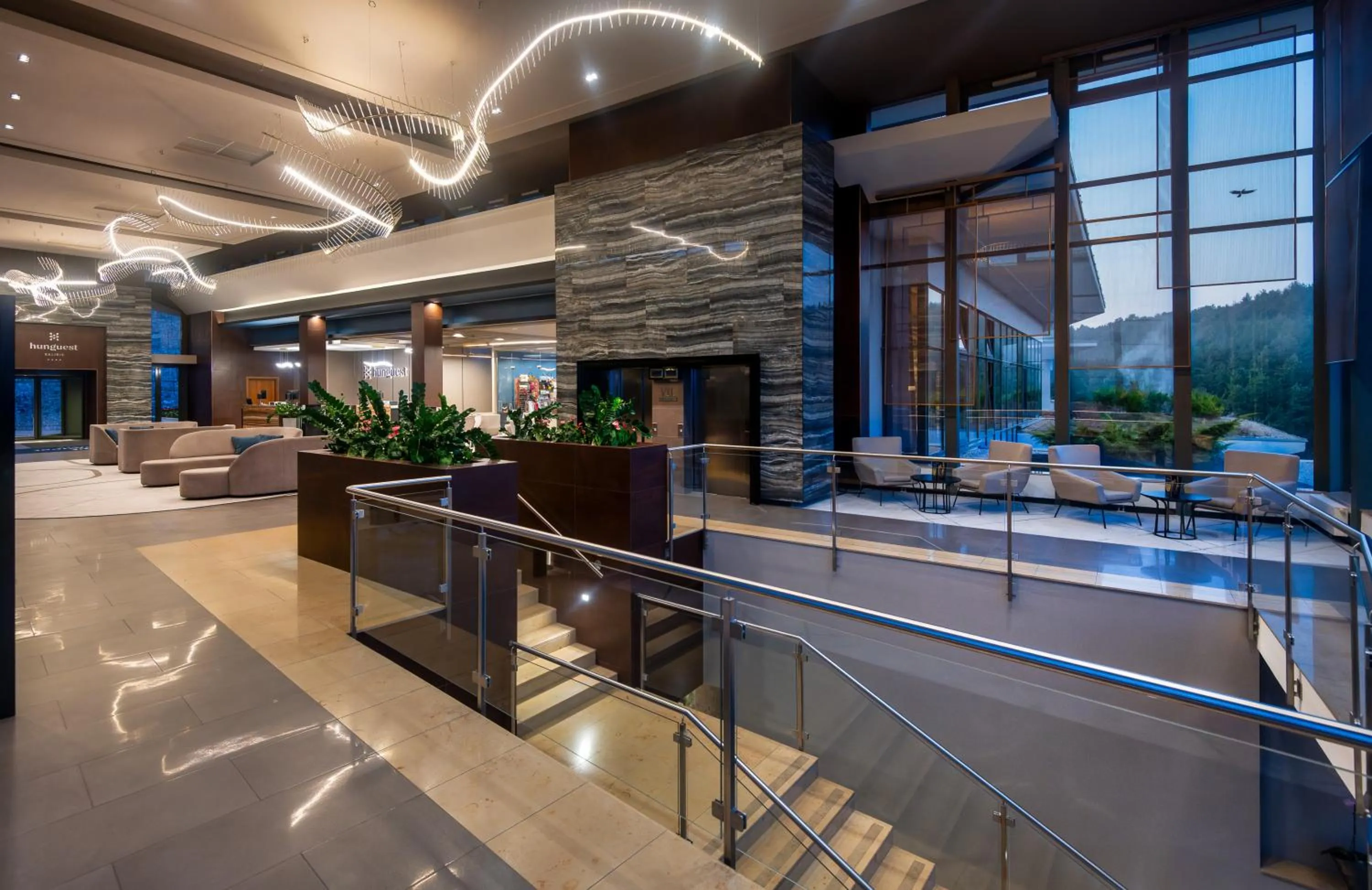Lobby or reception in Hunguest Saliris