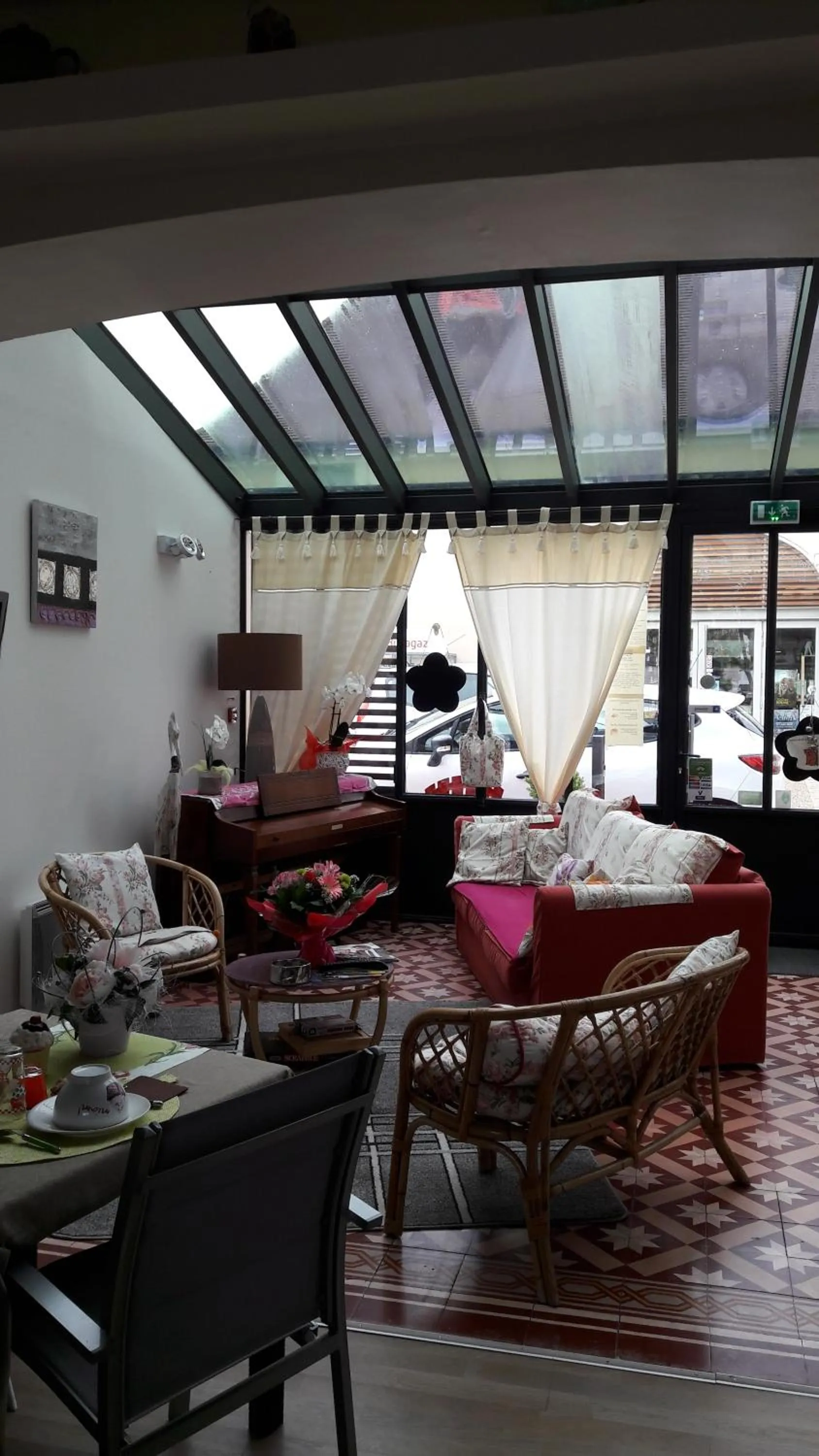 Lobby or reception in Au Bosquet Fleuri