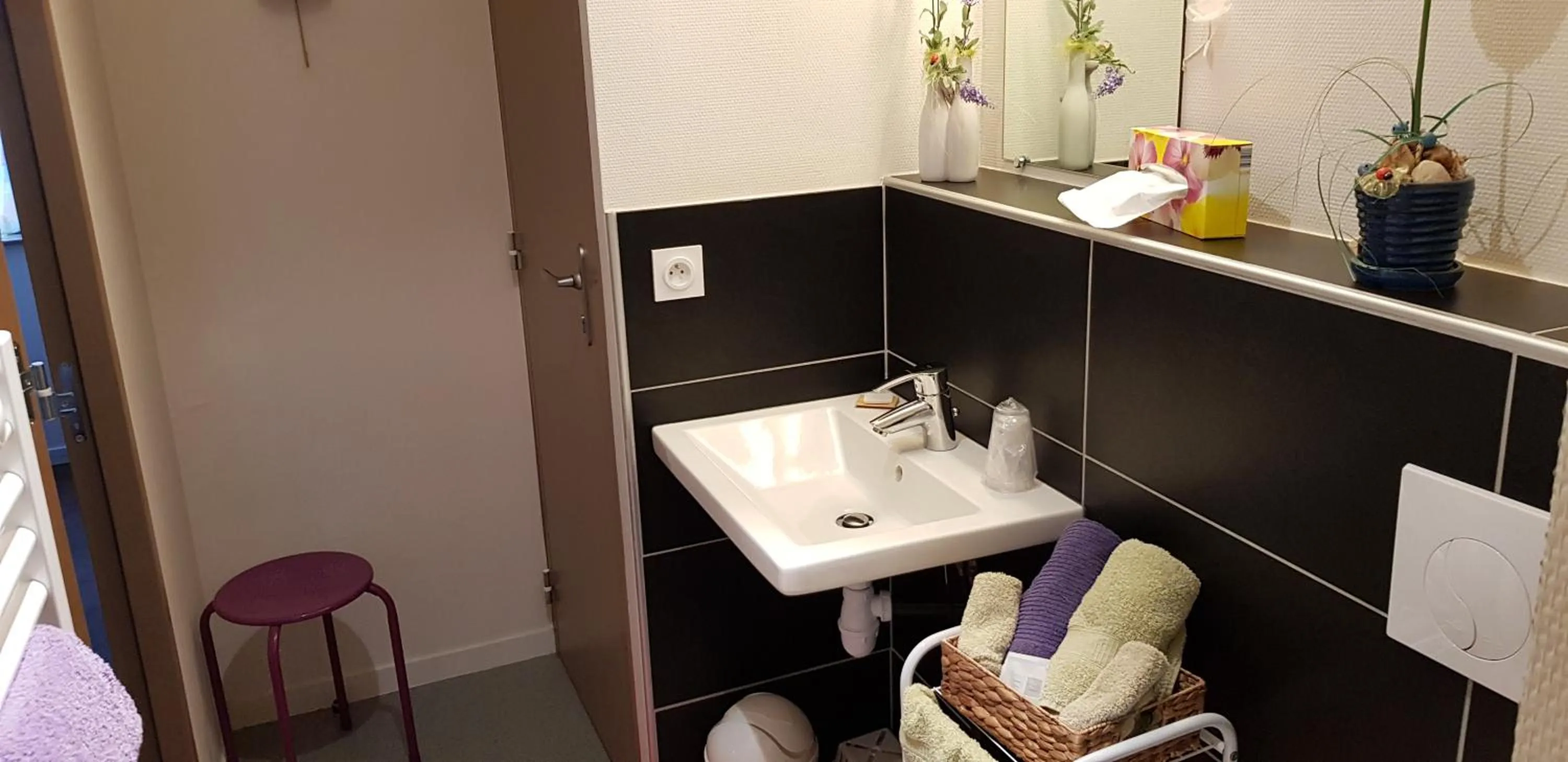 Bathroom in Au Bosquet Fleuri